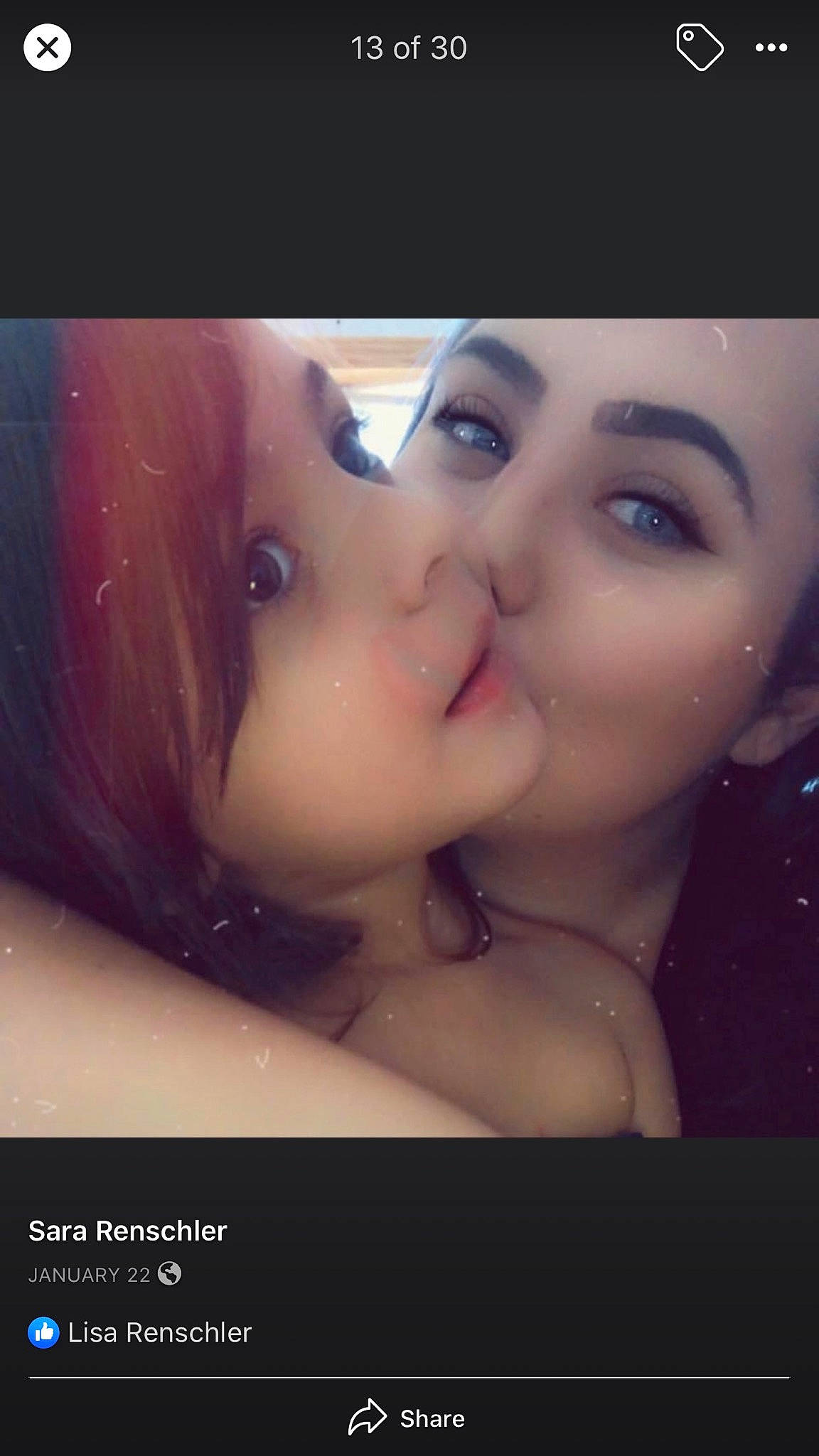 Ebony is registered to the contest to win money with this photo: beauty, cheek, child, eye, eyebrow, eyelash, face, forehead, gesture, interaction, lip, love, mouth, nose, person, photo_caption, photography, romance, scene, selfie