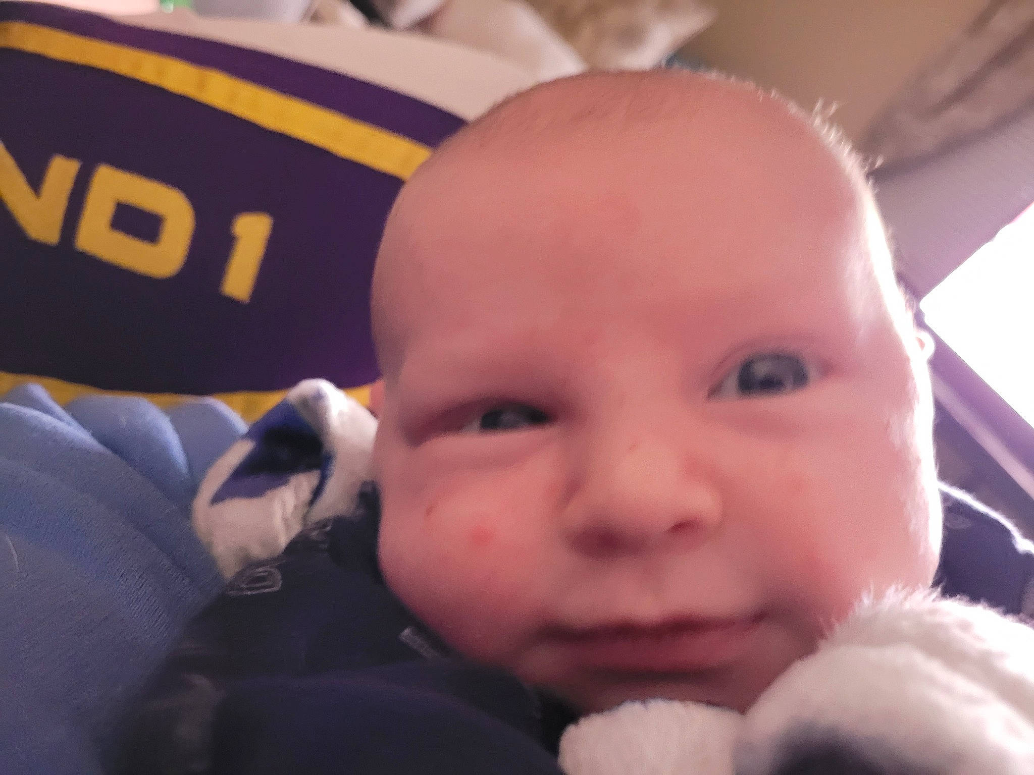 Jayce is registered to the contest to win money with this photo: baby, baby_products, cheek, child, close_up, eyelash, finger, fun, fur, gesture, happy, mouth, nail, nose, person, selfie, skin, textile, thumb, toddler