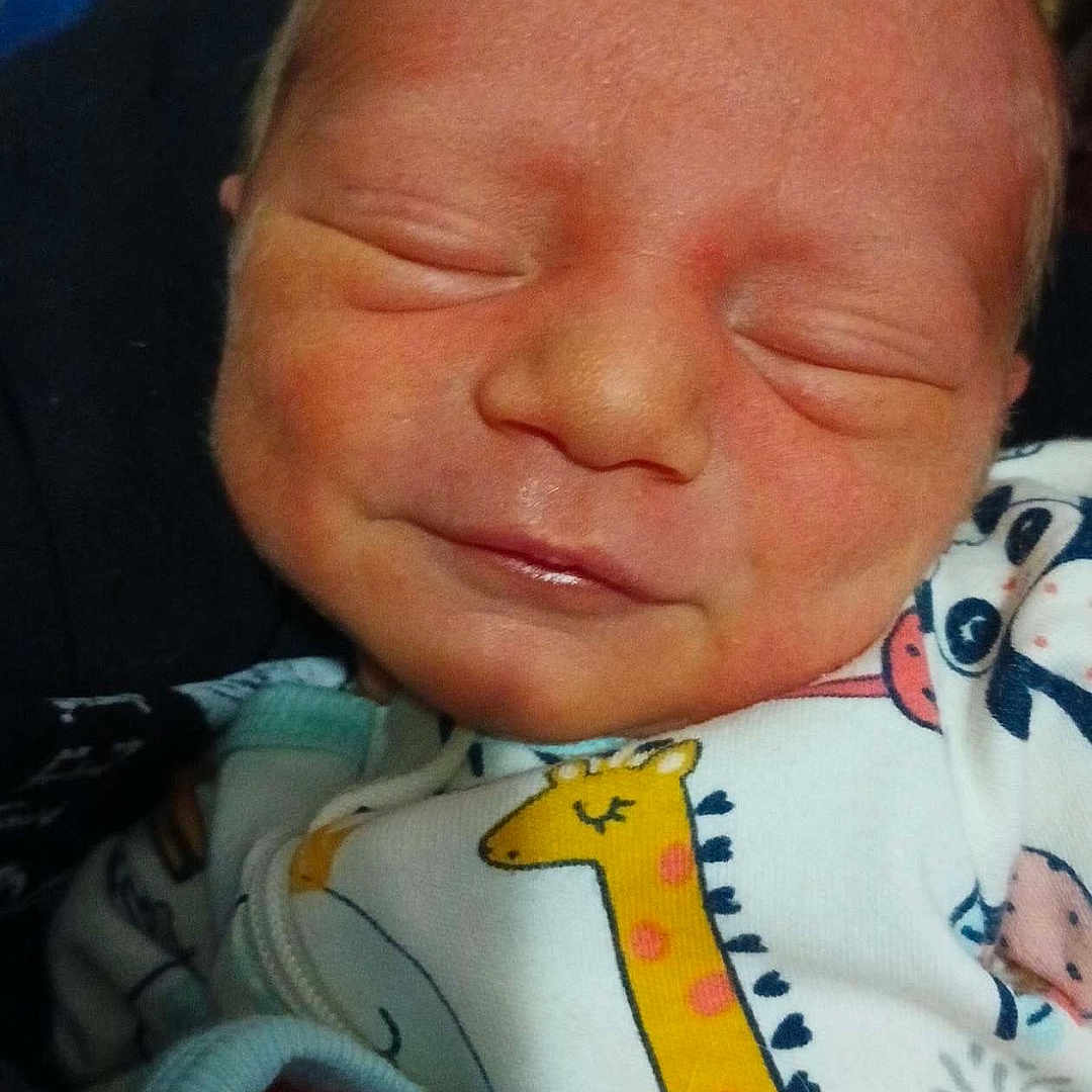 Aydyn joined the competition — help win amazing prizes! animal_print, baby, baby_clothes, child, closed_eyes, clothing, cute, giraffe, hand, indoor, infant, newborn, onesie, peaceful, portrait, resting, skin, sleeping, soft, young