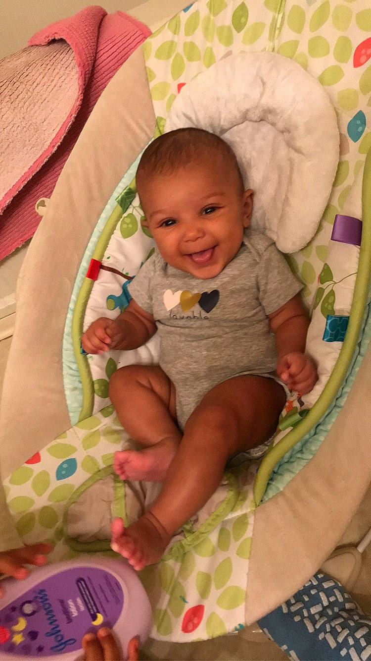 Caira is registered to the contest to win money with this photo: baby, baby_products, child, joy, person, product, skin, textile, toddler