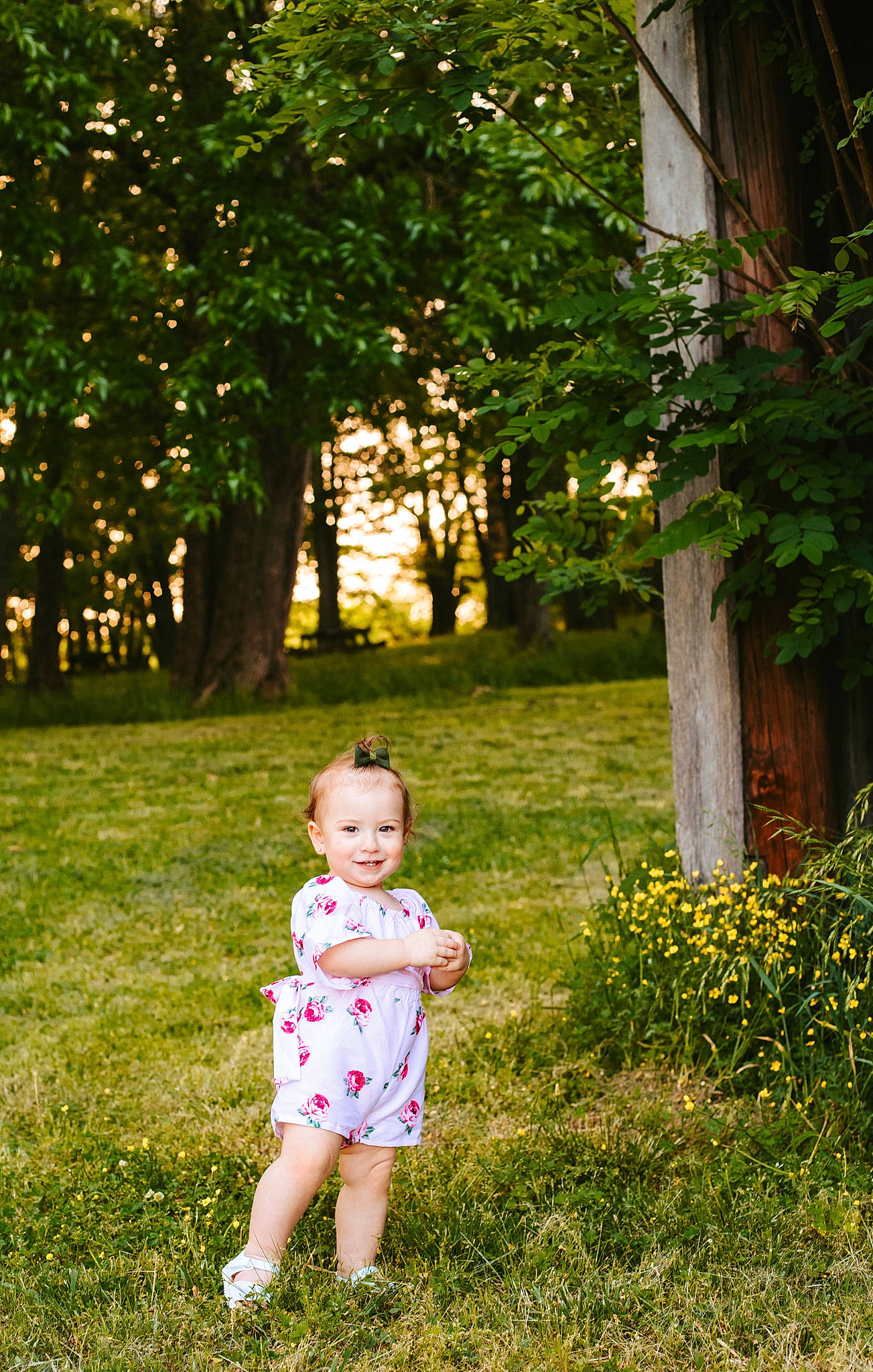 Remington joined the competition — help win amazing prizes! baby, baby_toddler_clothing, botany, facial_expression, grass, green, happy, joy, leaf, leisure, morning, nature, people_in_nature, person, plant, playing_with_kids, standing, summer, sunlight, toddler