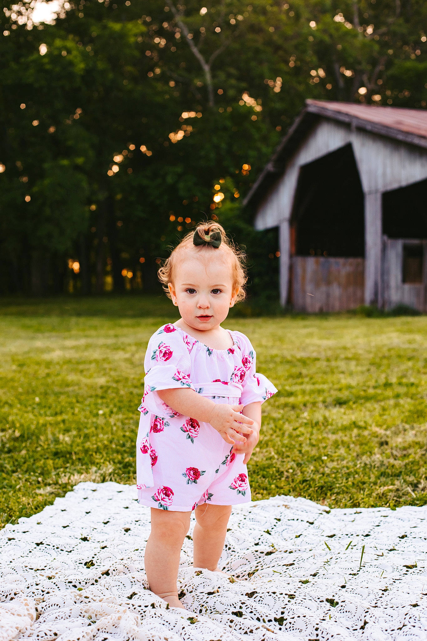 Remington joined the competition — help win amazing prizes! baby, baby_toddler_clothing, botany, dress, flash_photography, fun, grass, happy, lawn, leaf, leisure, nature, people_in_nature, person, pink, plant, summer, sunlight, tints_and_shades, toddler