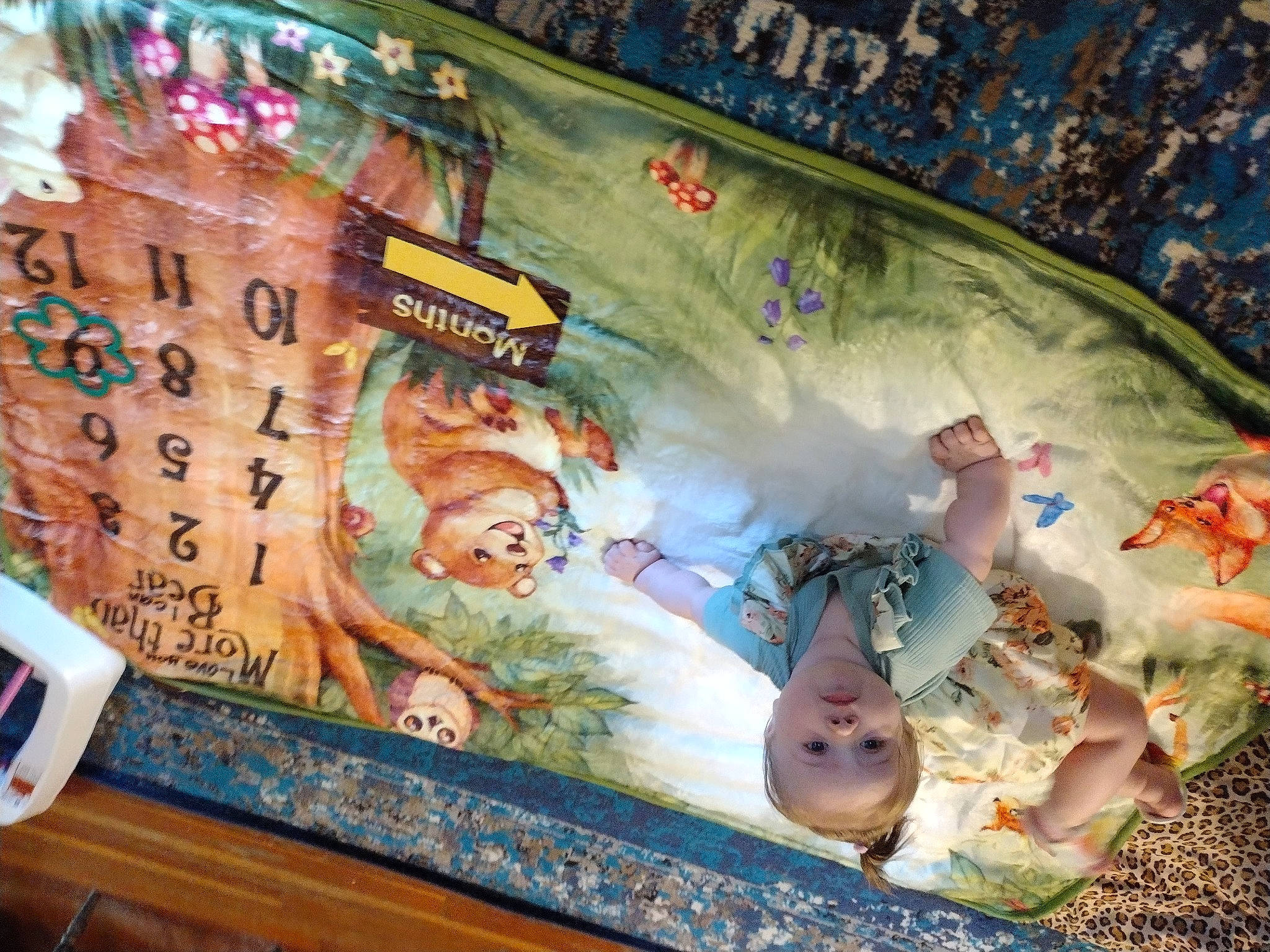 Harleigh is registered to the contest to win money with this photo: advertising, art, baby, fiction, fictional_character, font, fun, games, graphics, illustration, leisure, mobile_phone, paint, painting, person, recreation, room, toy, visual_arts, wood