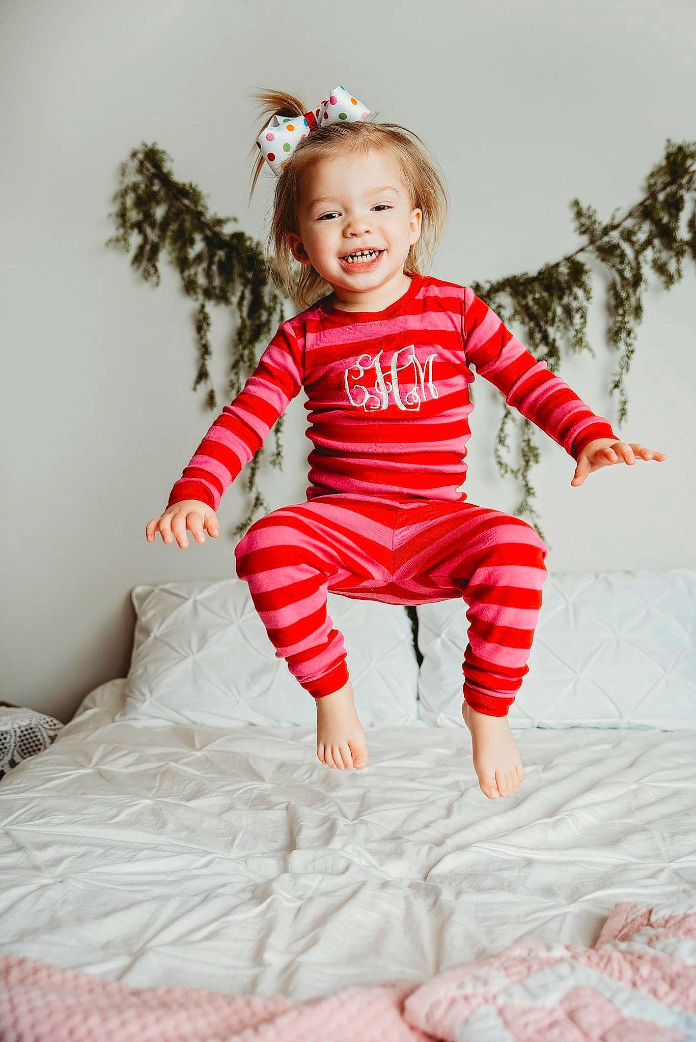 Collins joined the competition — help win amazing prizes! child, christmas, costume, girl, holiday, infant, joint, joy, nightwear, person, product, red, skin, sleeve, smile, toddler
