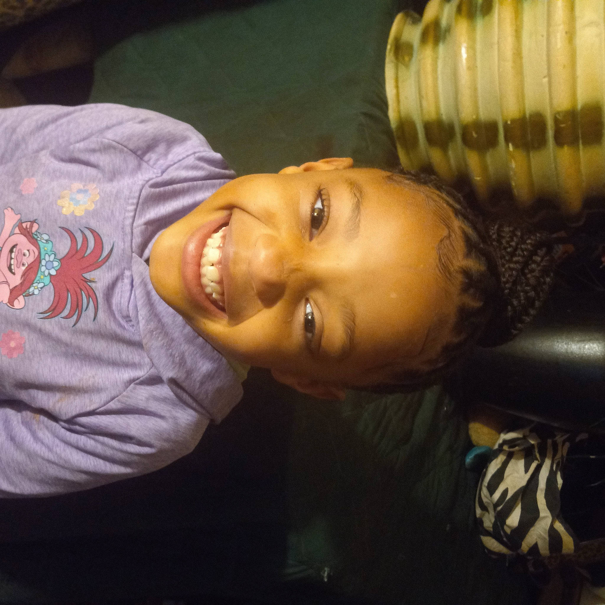 Tiana is registered to the contest to win money with this photo: cheek, chest, child, corn, elbow, eye, fashion_accessory, flash_photography, fun, happy, helmet, jaw, jewellery, joy, lip, mouth, nose, person, personal_protective_equipment, smile