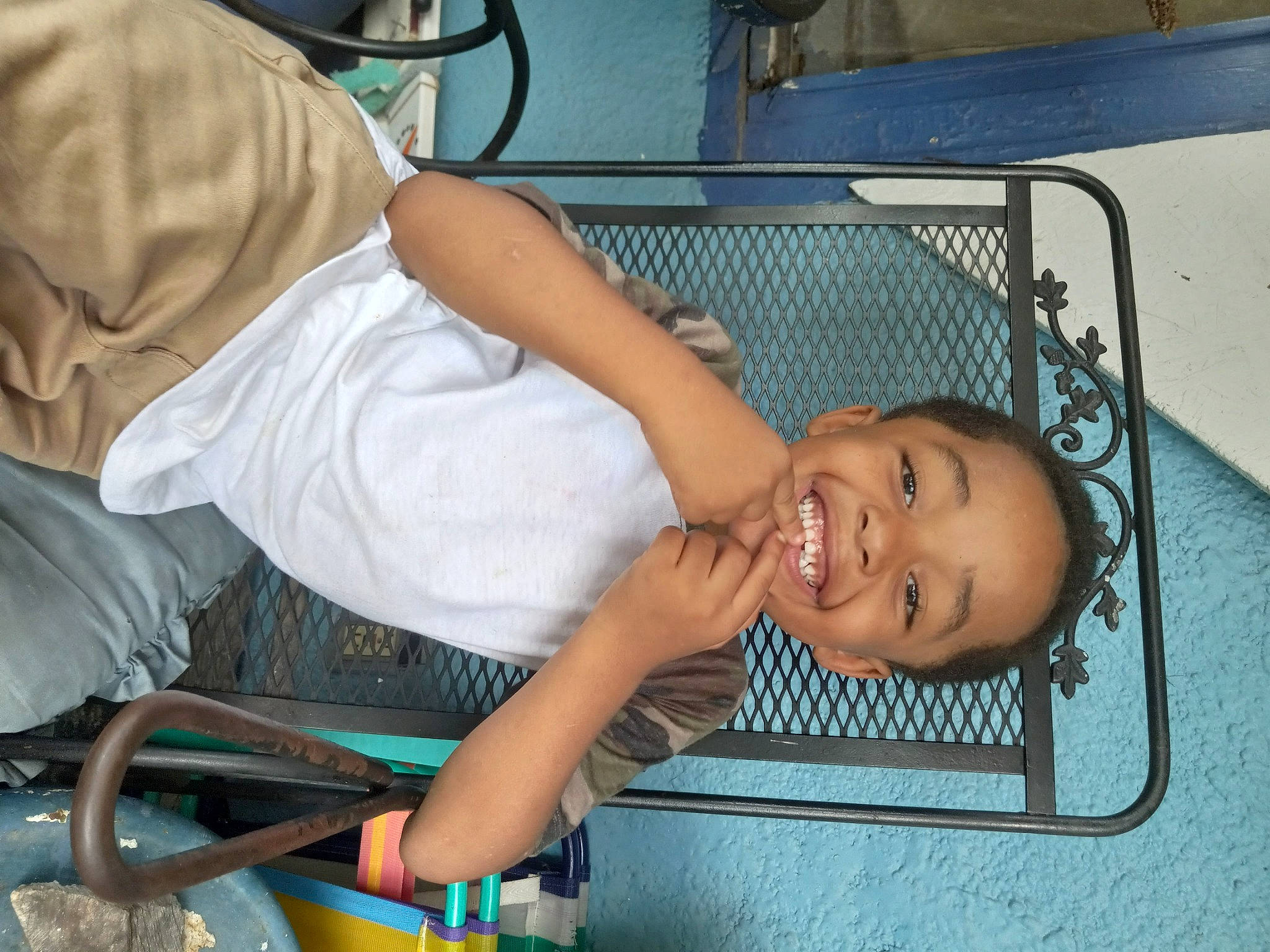 Lucious joined the competition — help win amazing prizes! arm, baby, baby_products, baby_toddler_clothing, cheek, chest, child, elbow, fun, happy, human_body, joy, leisure, mouth, people, person, room, smile, t_shirt, toddler