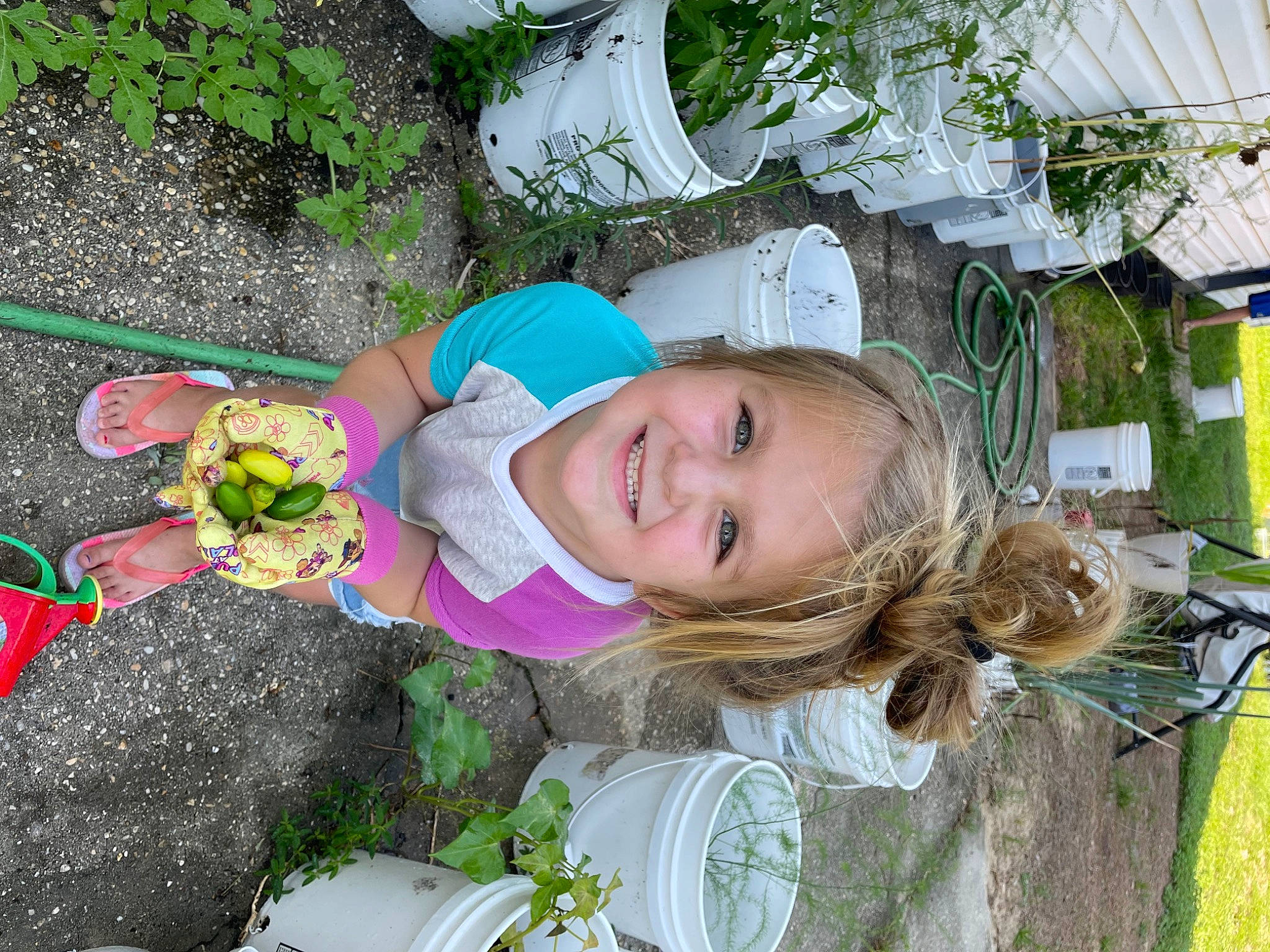 Ophelia joined the competition — help win amazing prizes! adaptation, botany, child, event, flower, fun, garden, grass, green, happy, hat, joy, lawn_ornament, leisure, organism, people_in_nature, person, petal, plant, smile