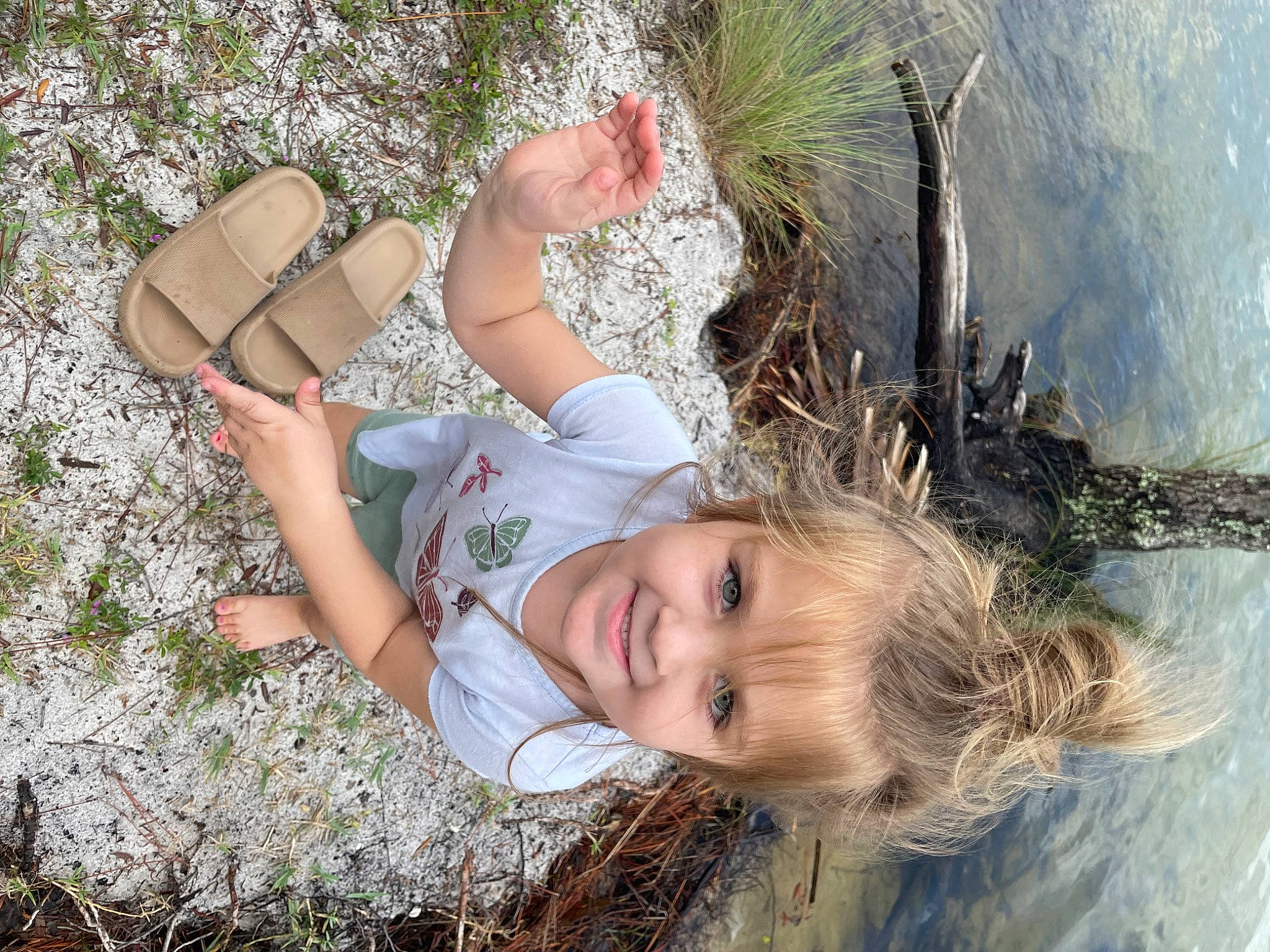 Ophelia joined the competition — help win amazing prizes! child, eyewear, flash_photography, fun, grass, grass_family, grassland, happy, hat, human_leg, joy, landscape, leisure, people_in_nature, person, plant, sitting, smile, soil, sun_hat