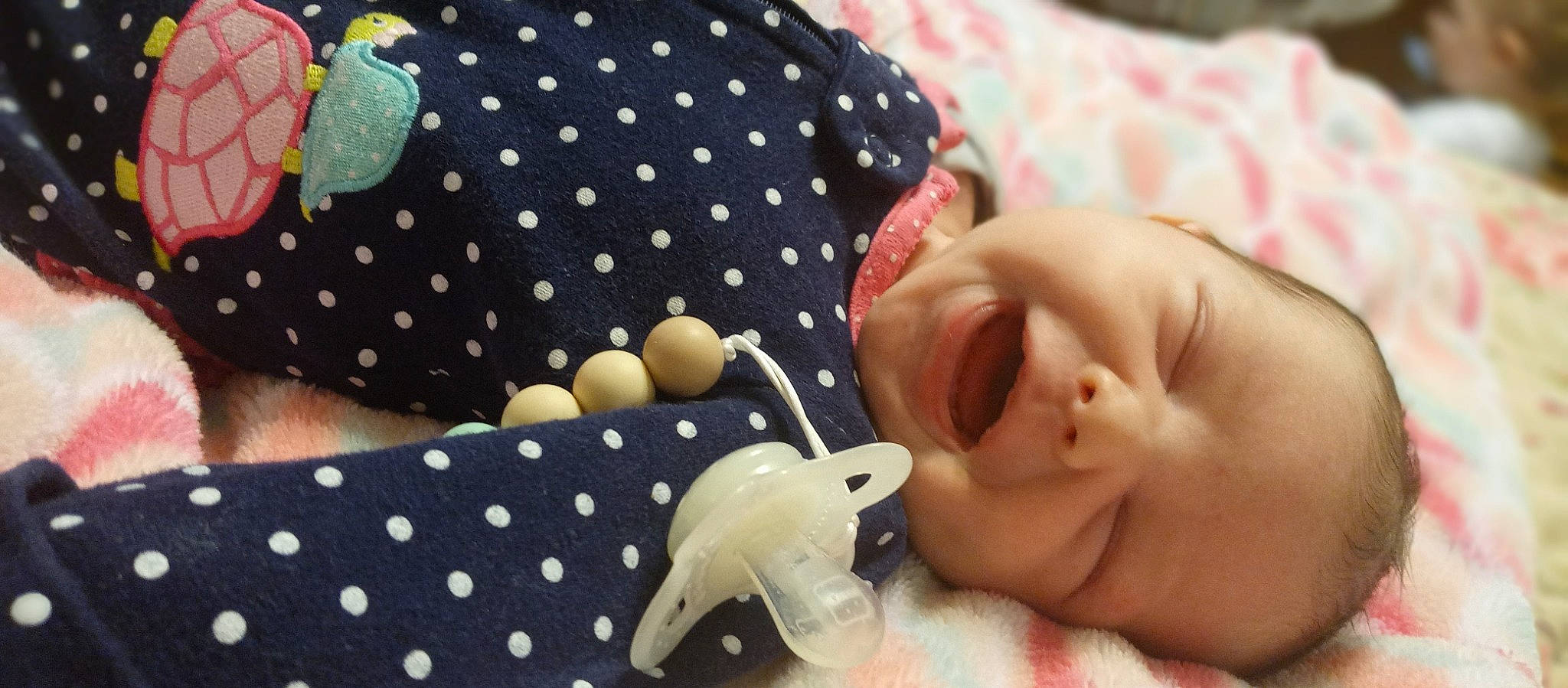 Riverlynn joined the competition — help win amazing prizes! baby, baby_sleeping, baby_toddler_clothing, child, comfort, eyelash, facial_expression, finger, gesture, happy, nail, pattern, person, product, sleeve, smile, stuffed_toy, textile, thumb, toddler