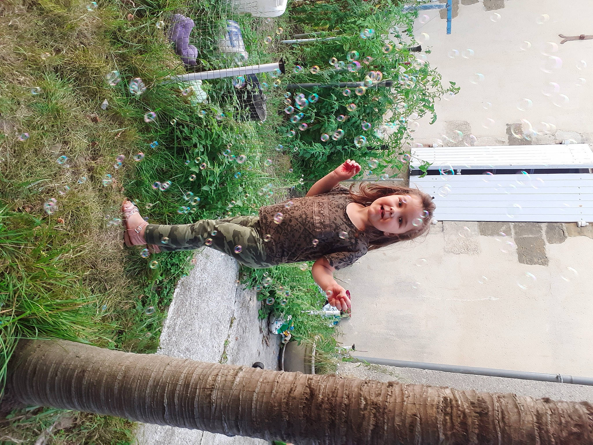 Jade a rejoint le concours — aidez-le/la à gagner de superbes lots ! dress, fun, grass, groundcover, happy, human_leg, leisure, people_in_nature, person, plant, shrub, sitting, smile, sporting_group, tail, thigh, tree, trunk, water, window