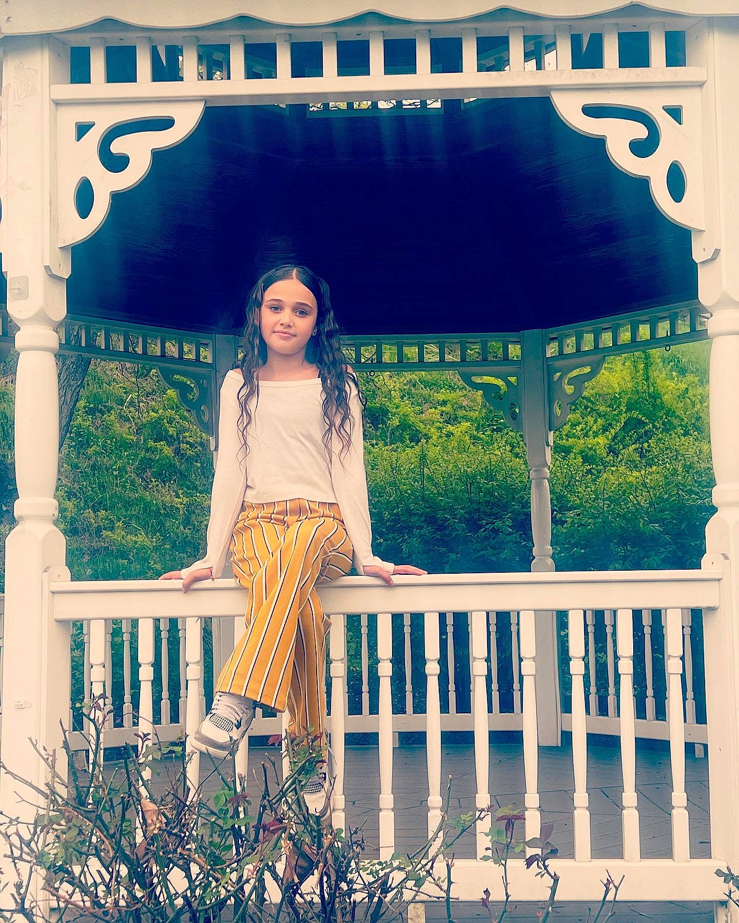 Avalee joined the competition — help win amazing prizes! blue, design, dress, electric_blue, eyewear, fashion_design, font, happy, joy, leisure, line, magenta, pattern, person, plant, rectangle, sleeve, sunglasses, t_shirt, textile