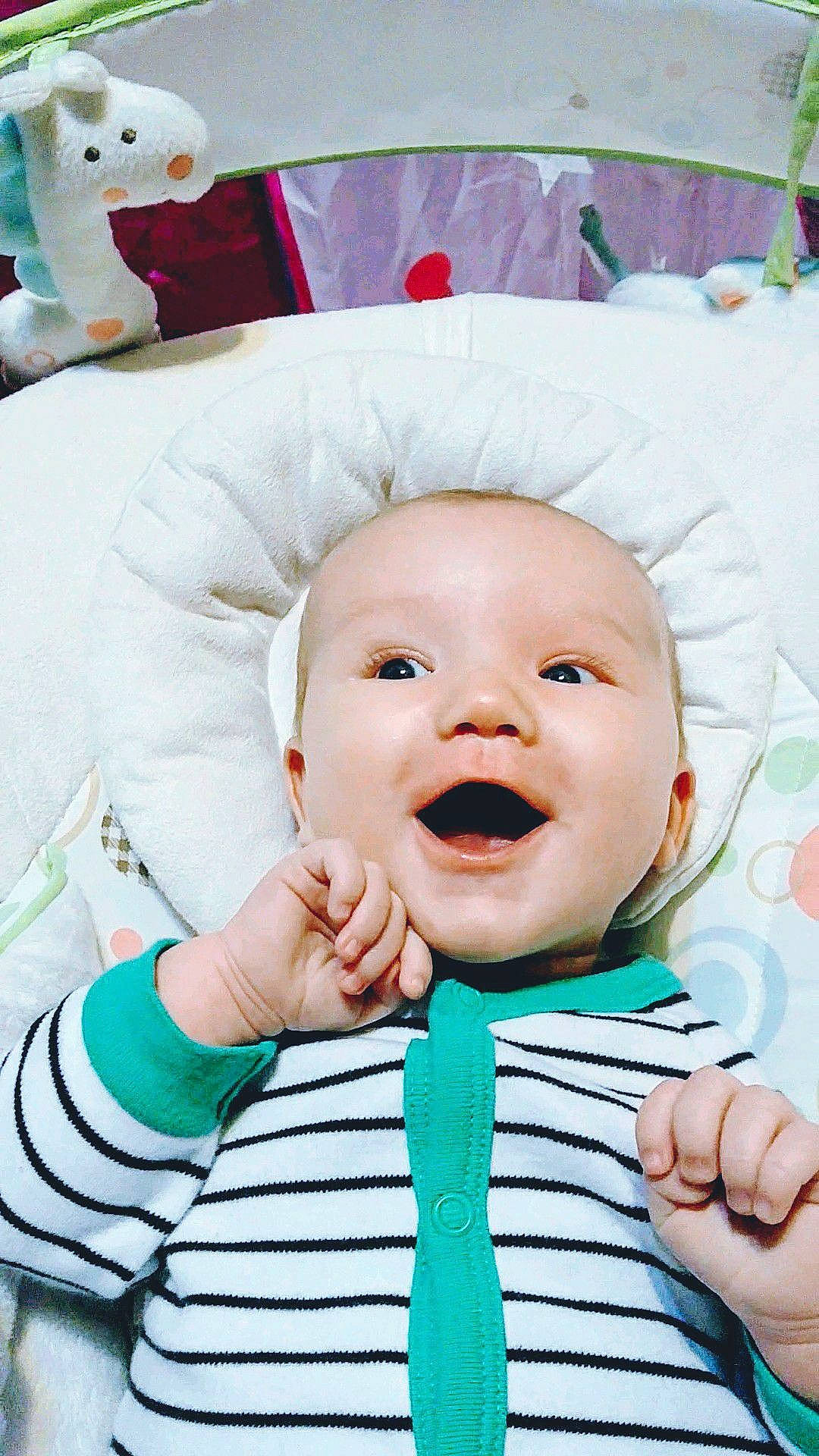 Gilbert joined the competition — help win amazing prizes! boy, cheek, child, eye, face, facial_expression, fun, head, infant, nose, person, play, product, skin, smile, toddler