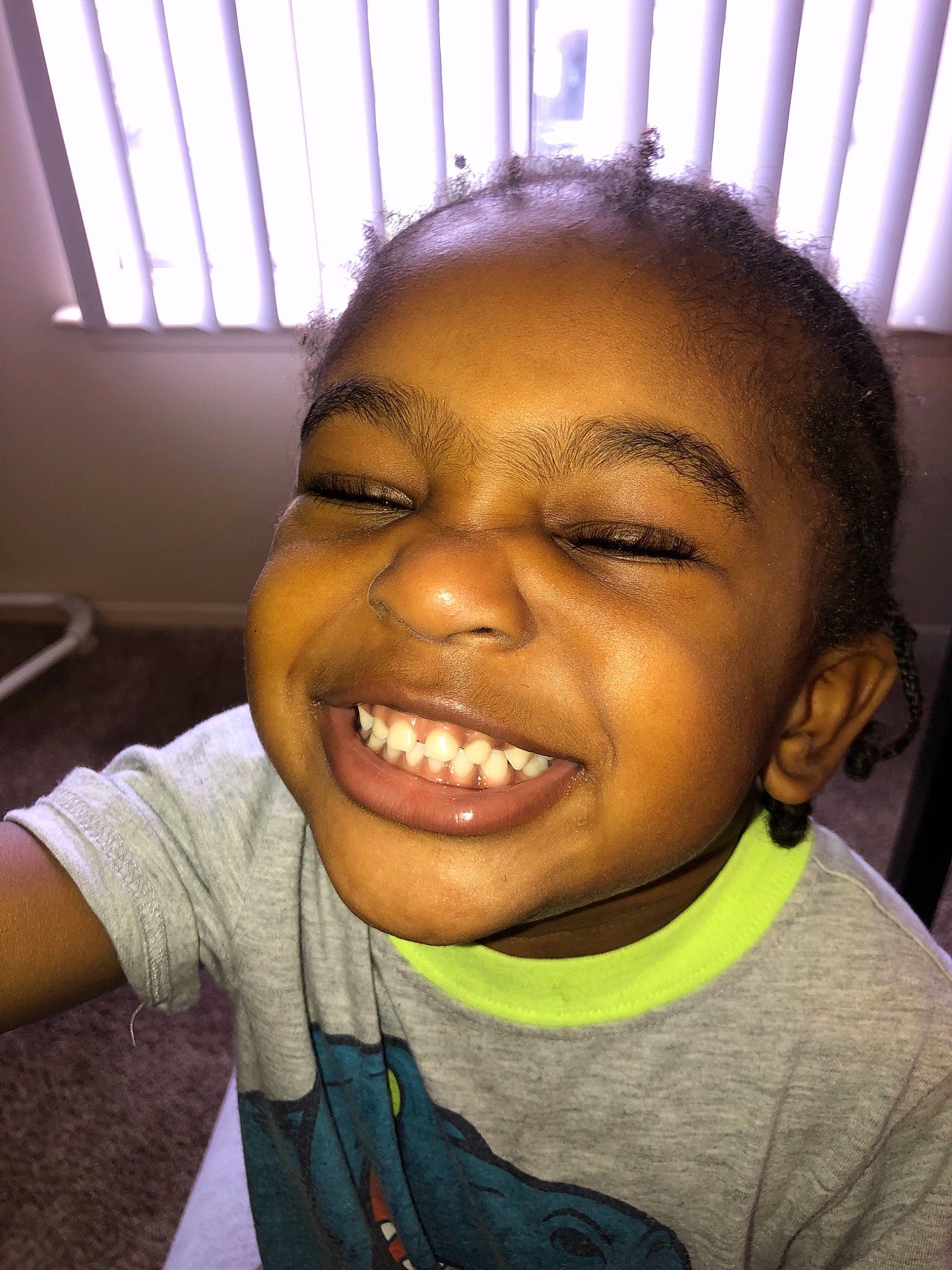 Lucious joined the competition — help win amazing prizes! cheek, child, chin, eyebrow, face, facial_expression, forehead, fun, happy, head, jaw, joy, laugh, lip, mouth, nose, organ, person, skin, smile