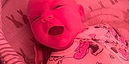 Margot joined the competition — help win amazing prizes! baby, baby_bedding, baby_sleepwear, bunny_pattern, child, clothing, crib, cute, face, happy, head, indoor, infant, mickey_mouse, minnie_mouse, onesie, person, sleeping_bed, smiling, soft_toys