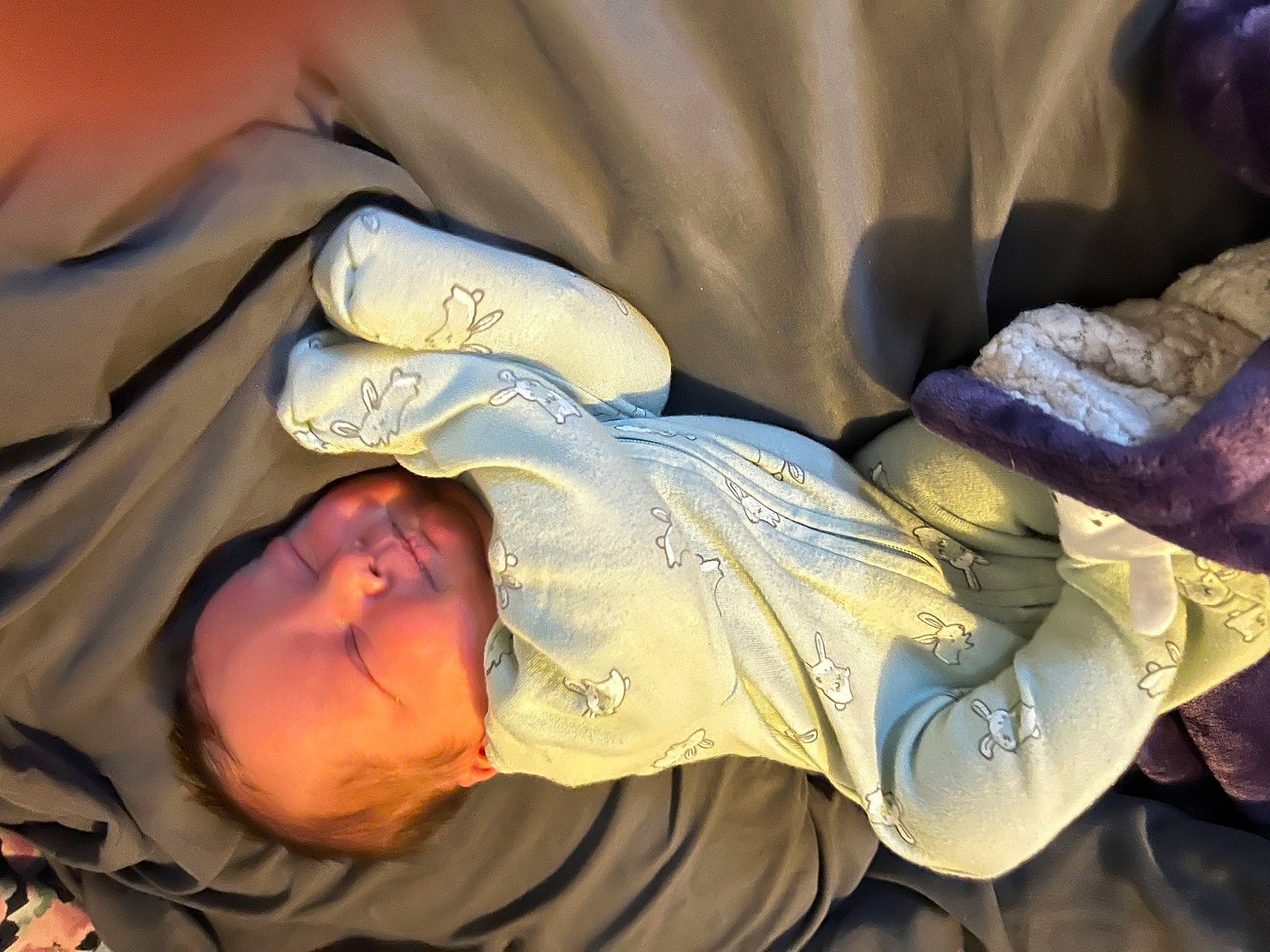 Bryson is registered to the contest to win money with this photo: abdomen, baby, baby_products, baby_sleeping, bed, bedtime, child, comfort, elbow, gesture, head, human_leg, linens, nap, person, room, sitting, sleep, toddler, tree