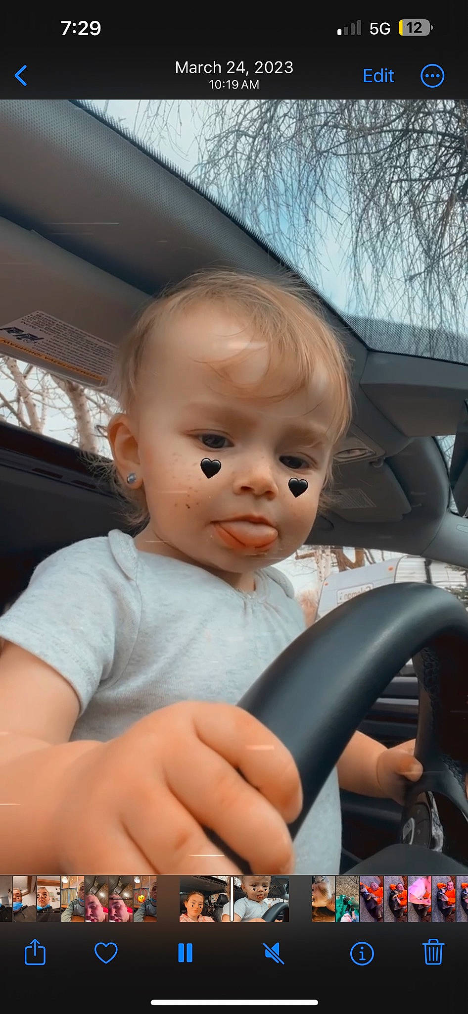 Journey is registered to the contest to win money with this photo: auto_part, automotive_design, automotive_exterior, baby, baby_toddler_clothing, car, car_seat, finger, gesture, hand, motor_vehicle, person, plant, skin, sky, steering_wheel, toddler, tree, vehicle, vehicle_door