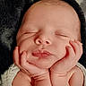Atreyu is registered to the contest to win money with this photo: baby, newborn, face, hands, sleeping, peaceful, skin, portrait, infant, closeup, cute, resting, expression, human, child, soft, tiny, calm, newborn_baby, adorable