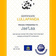 Jae'Laa joined the competition — help win amazing prizes! font, text, yellow