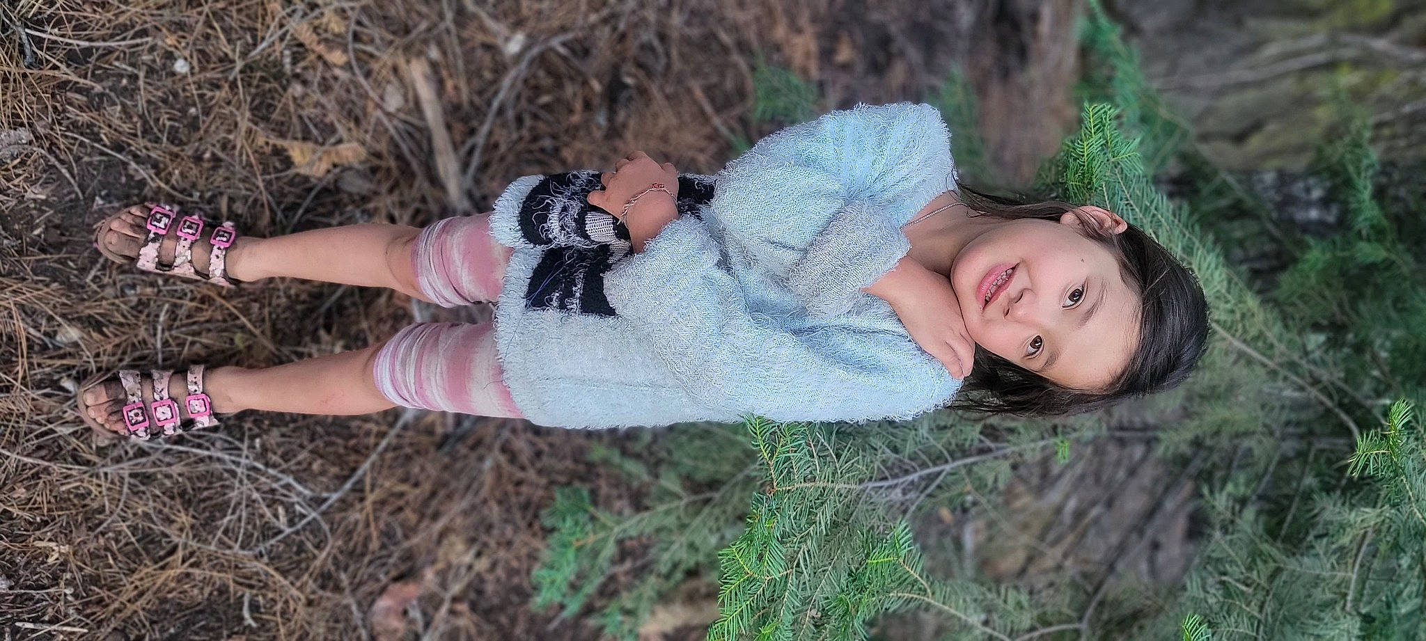 Lyla is registered to the contest to win money with this photo: adaptation, botany, child, eye, fawn, fun, grass, grass_family, happy, joy, leaf, natural_environment, organism, pattern, people_in_nature, person, plant, skin, summer, textile