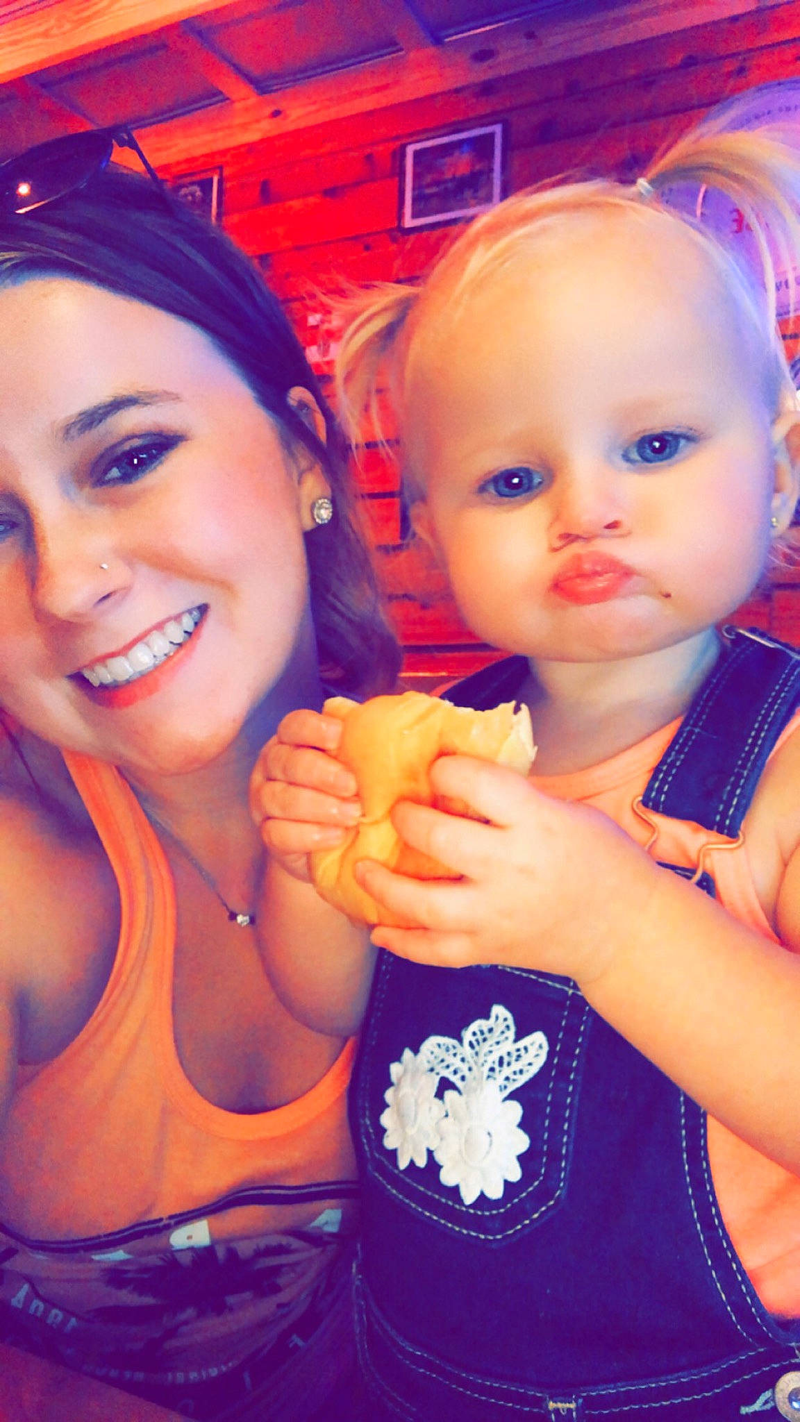 Avalynn joined the competition — help win amazing prizes! beauty, blond, child, child_model, daughter, finger, fun, gesture, happy, joy, nose, person, photography, selfie, smile, thumb, toddler