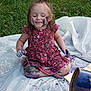 toddler, child, painting, paint, art, grass, smiling, happy, outdoor, dress, colorful, canvas, brush, messy, creative, play, fun, sitting, face_paint, barefoot
