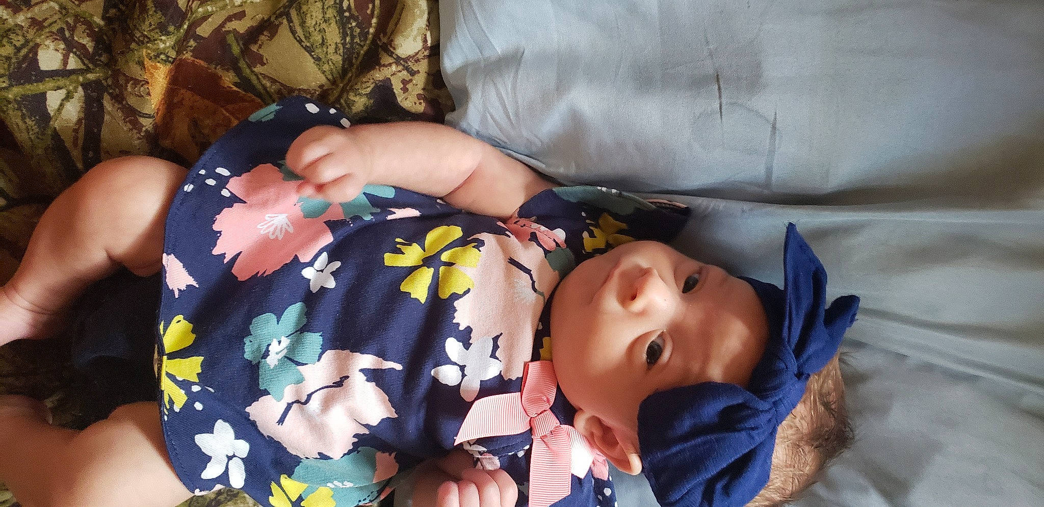 Joleen is registered to the contest to win money with this photo: baby, child, headwear, nap, person, sleep