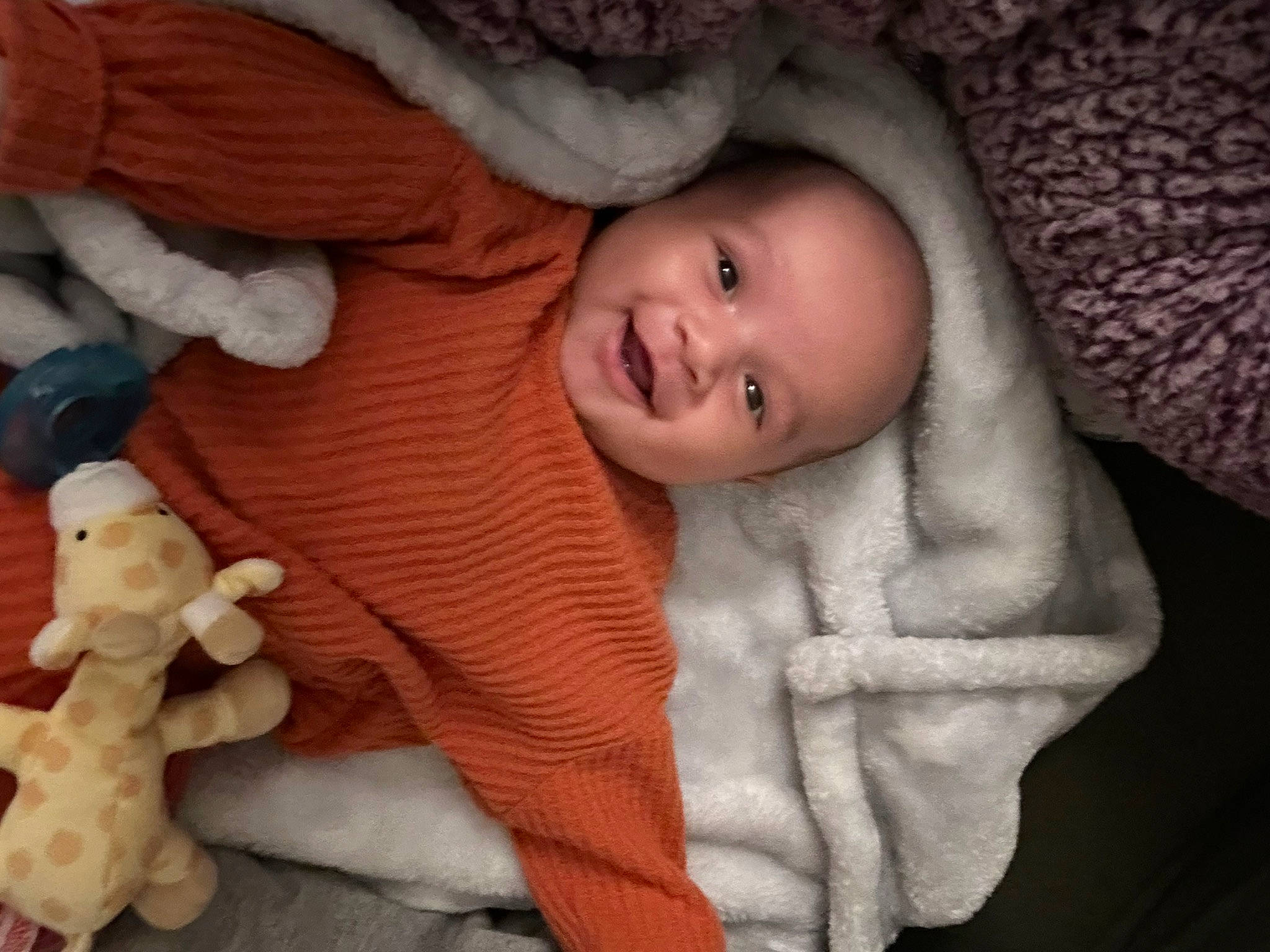 Amari is registered to the contest to win money with this photo: baby, baby_toddler_clothing, cheek, comfort, eye, facial_expression, finger, hand, head, human_body, iris, lip, mammal, mouth, nose, person, product, skin, textile, toy