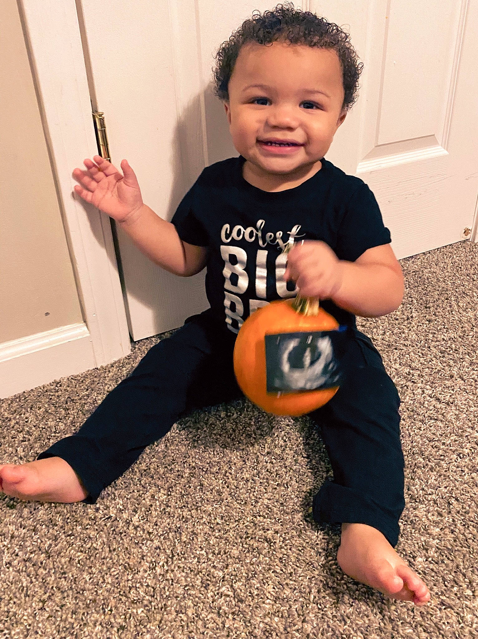 Jermaine joined the competition — help win amazing prizes! baby, baby_toddler_clothing, ball, barefoot, child, cool, elbow, finger, foot, human_leg, joint, joy, knee, person, play, shoulder, swing, thumb, toddler, toe