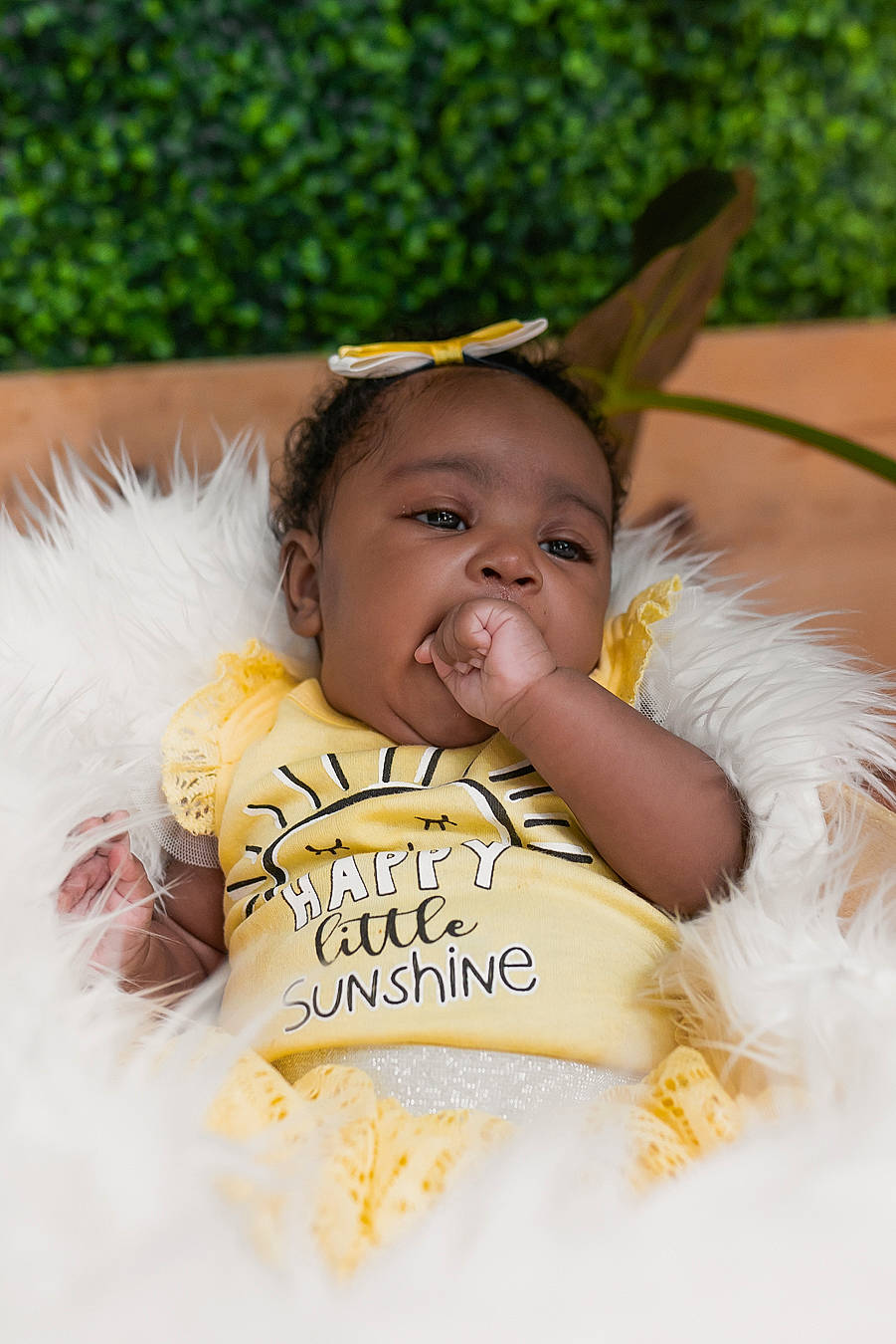 Nyla is registered to the contest to win money with this photo: baby, baby_toddler_clothing, child, event, fashion_accessory, flash_photography, fun, grass, happy, headband, headpiece, iris, jewellery, leaf, people_in_nature, person, sitting, skin, smile, toddler