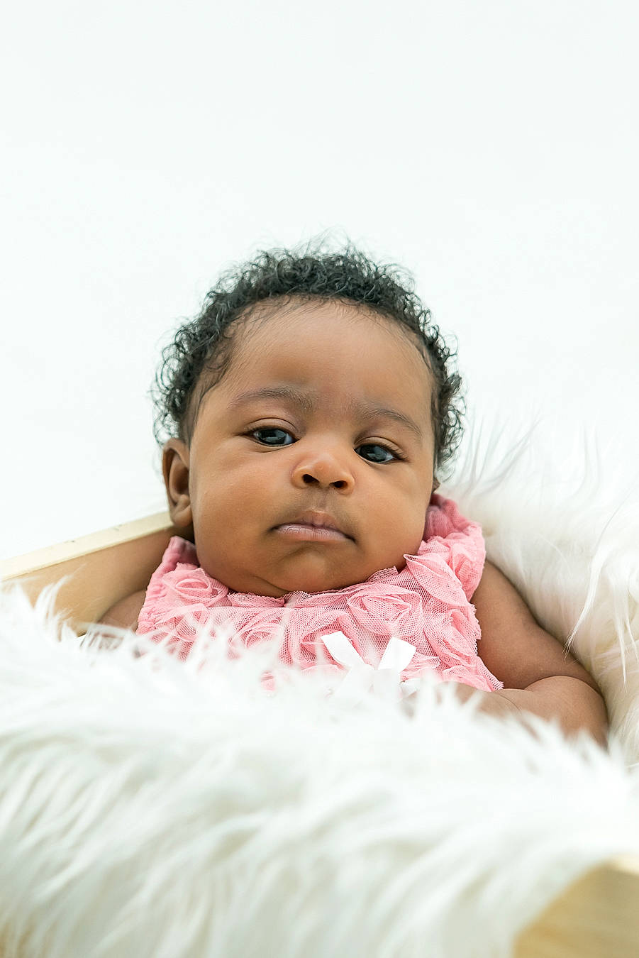 Nyla joined the competition — help win amazing prizes! baby, black_hair, cheek, close_up, comfort, eye, eyebrow, eyelash, flash_photography, fun, gesture, happy, iris, linens, lip, nose, person, pink, skin, smile