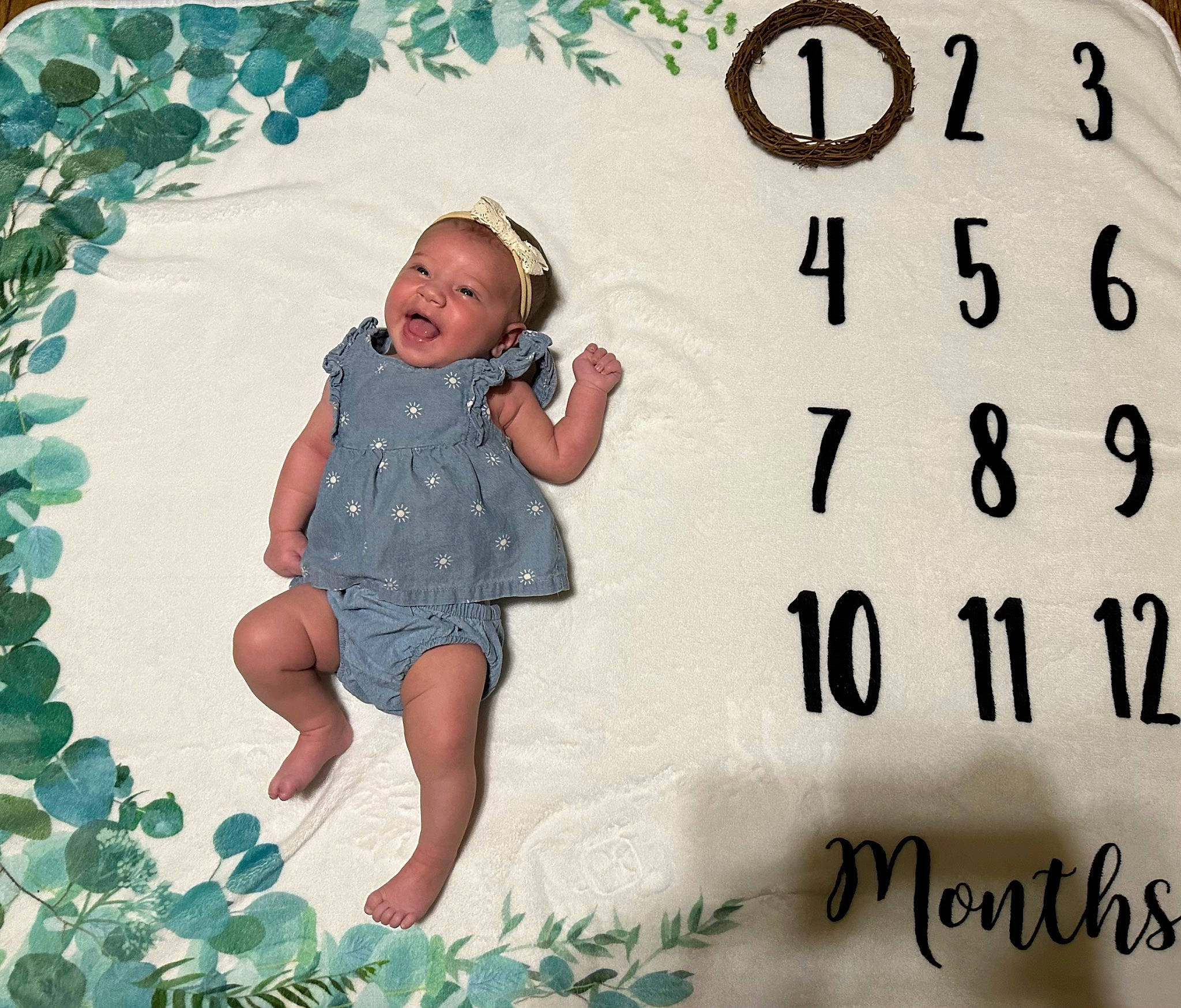 Brynleigh joined the competition — help win amazing prizes! art, baby, baby_toddler_clothing, child, circle, facial_expression, font, happy, illustration, linens, magenta, number, pattern, people_in_nature, person, product, rectangle, room, sleeve, smile