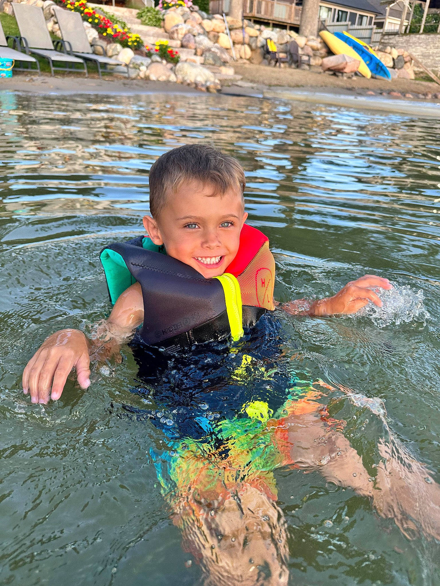 Ellis joined the competition — help win amazing prizes! child, competition_event, eye, fun, happy, joy, lake, leisure, lifejacket, outdoor_recreation, person, personal_protective_equipment, recreation, shorts, smile, sports, swimwear, toddler, water, watercourse