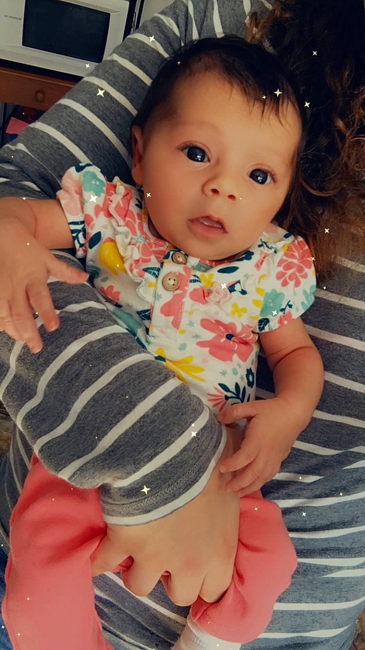 Nevaeh joined the competition — help win amazing prizes! baby, baby_toddler_clothing, cheek, child, nose, person, play, skin, toddler