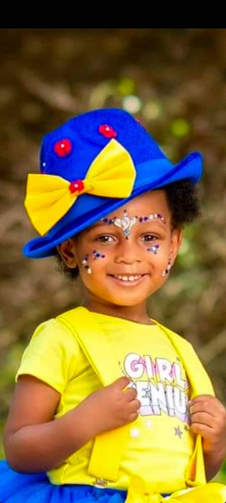 Sumer joined the competition — help win amazing prizes! baseball_cap, cap, child, costume_accessory, costume_hat, electric_blue, event, fan, fashion_accessory, fun, happy, hat, headwear, joy, party_supply, person, personal_protective_equipment, play, smile, sun_hat