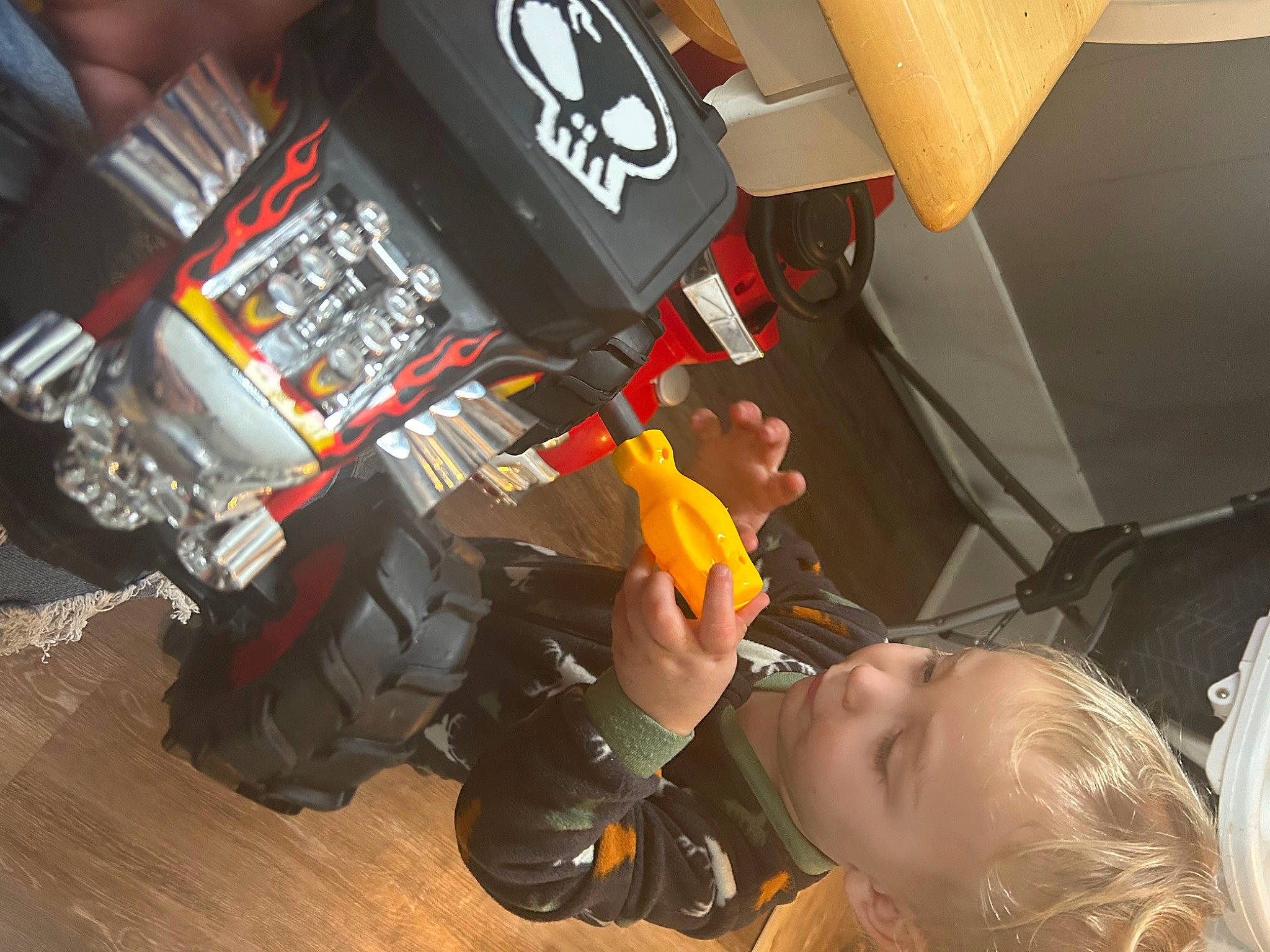 Clayton joined the competition — help win amazing prizes! aerospace_engineering, audio_equipment, auto_part, automotive_design, automotive_exterior, automotive_lighting, automotive_tire, automotive_wheel_system, bumper, chair, engineering, flooring, fun, machine, motor_vehicle, person, room, t_shirt, tire, toddler