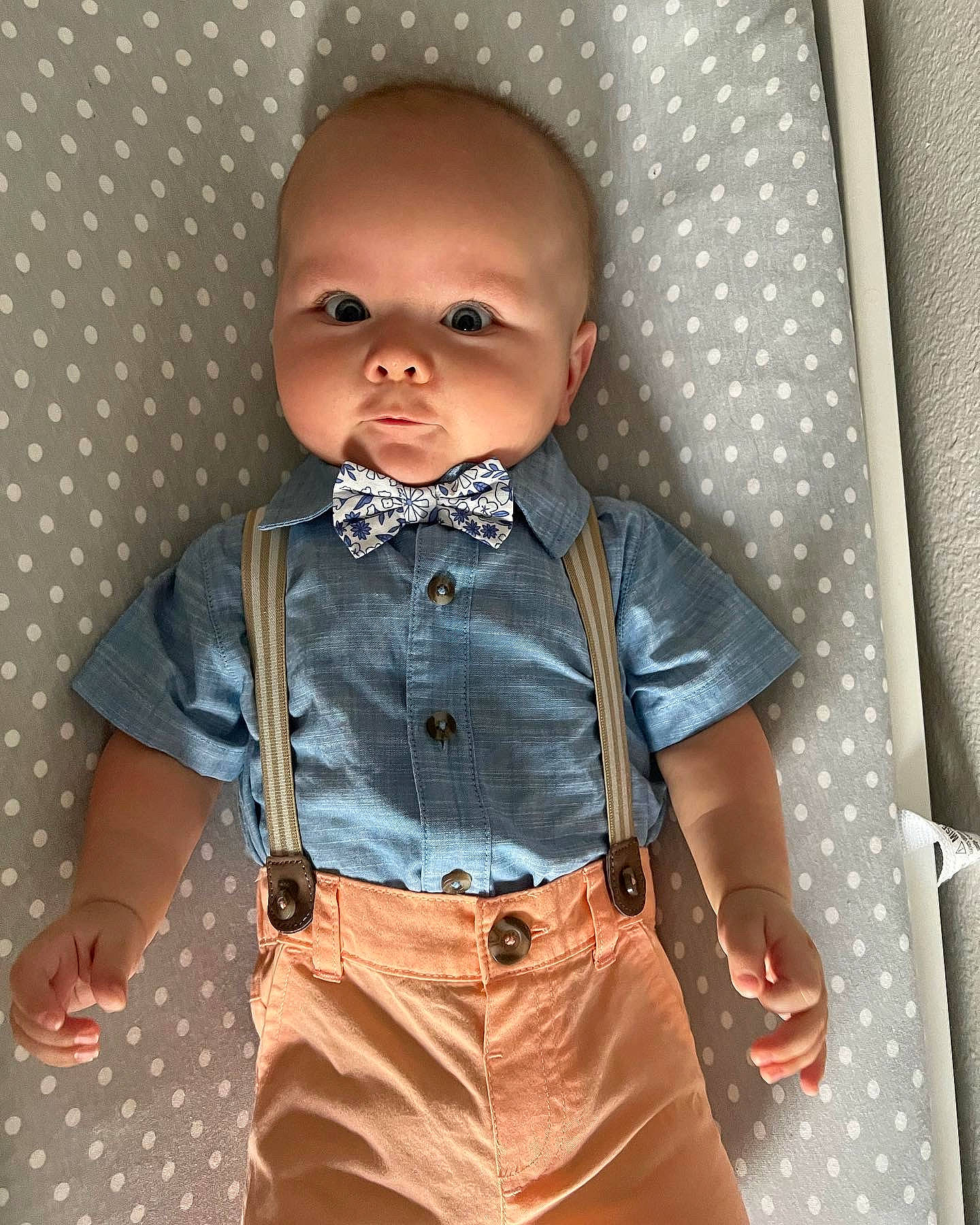 Gunnar joined the competition — help win amazing prizes! baby_toddler_clothing, button, child, chin, collar, cool, dress_shirt, eye, fashion_design, hairstyle, head, human, outerwear, pattern, person, product, skin, sleeve, textile, toy