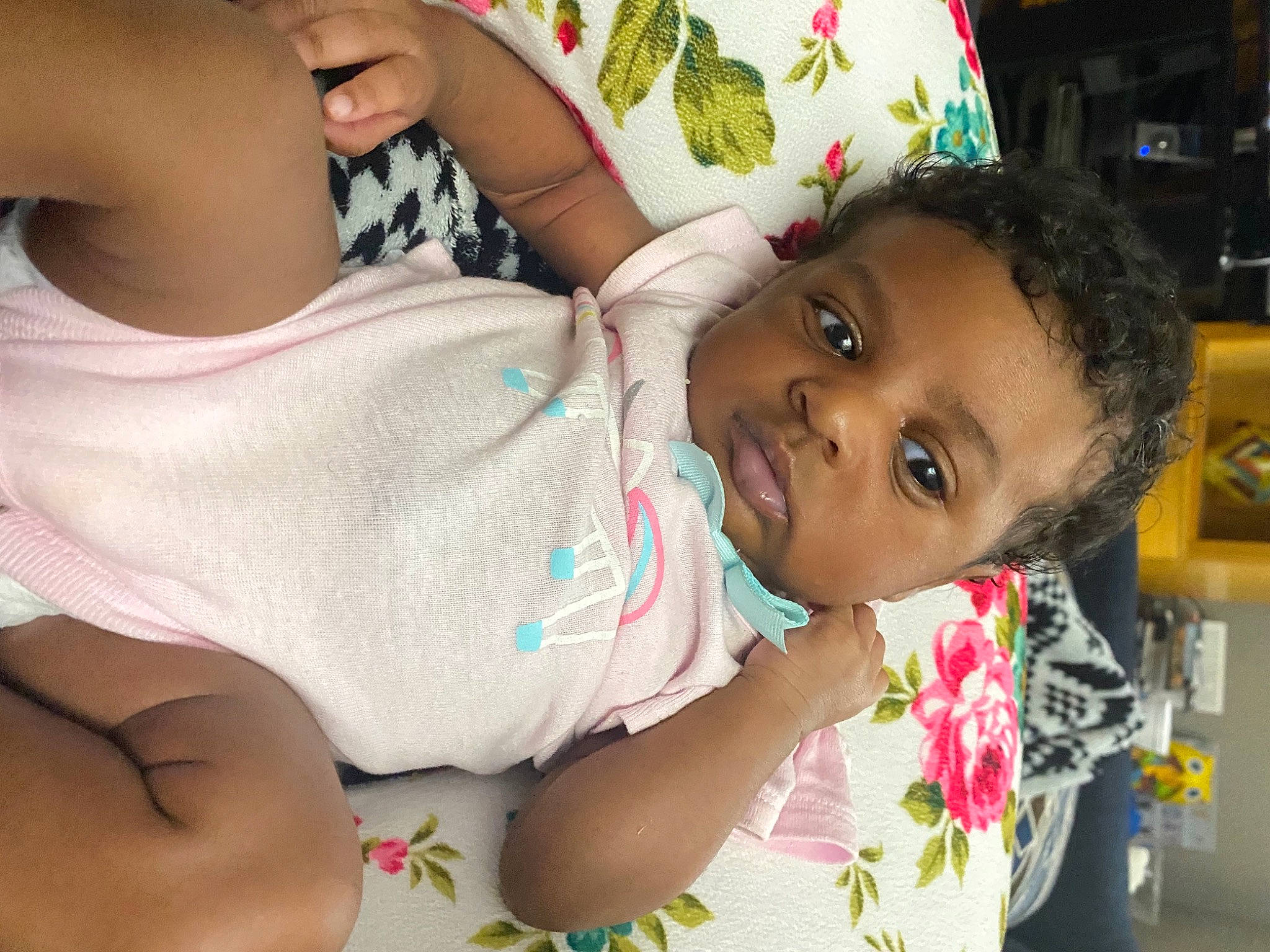 Leila joined the competition — help win amazing prizes! baby, cheek, child, ear, finger, happy, mouth, neck, nose, person, play, skin, smile, toddler