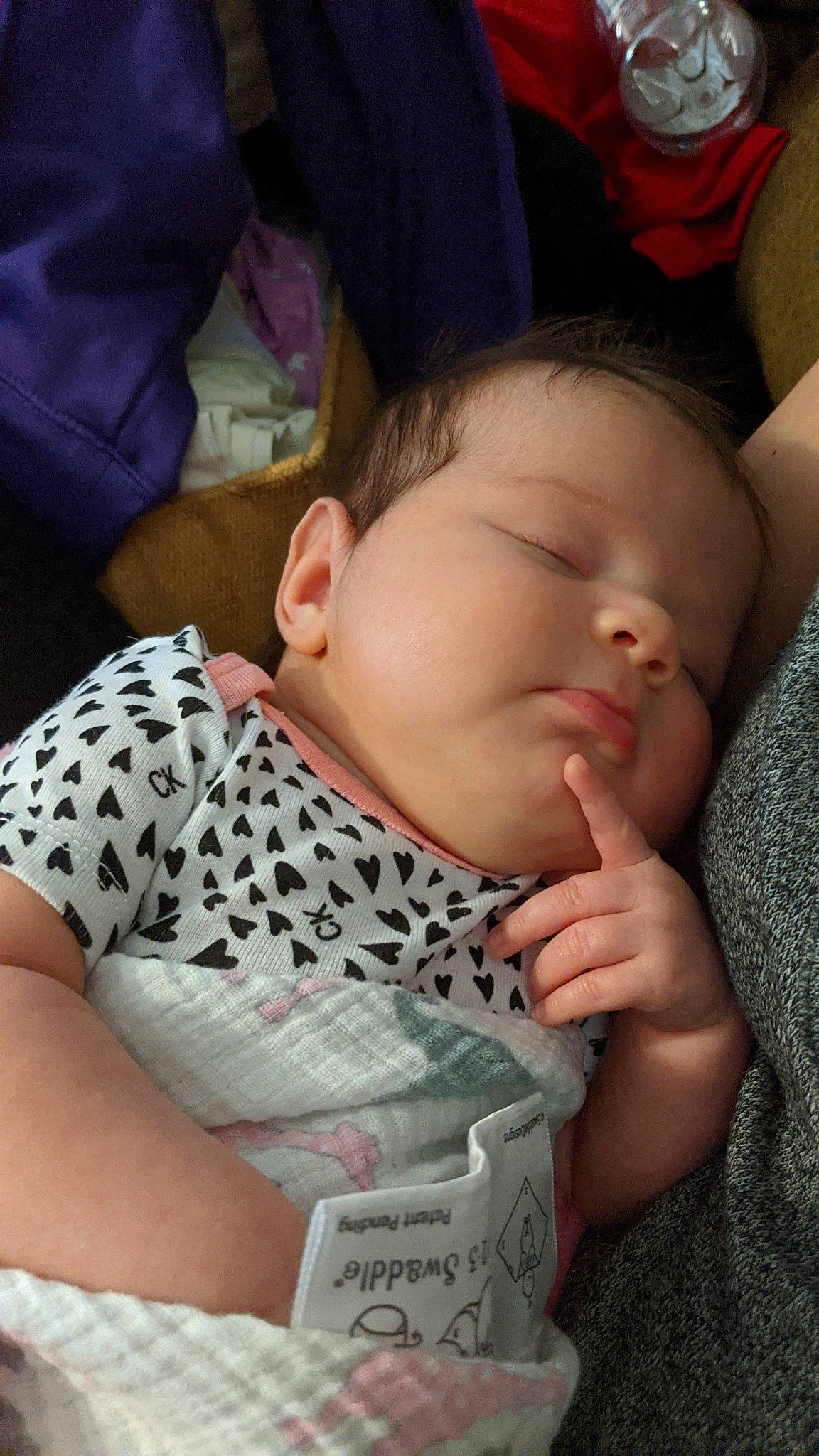 Kaja is registered to the contest to win money with this photo: baby, bedtime, birth, cheek, child, finger, nail, nap, nose, person, skin, sleep, toddler