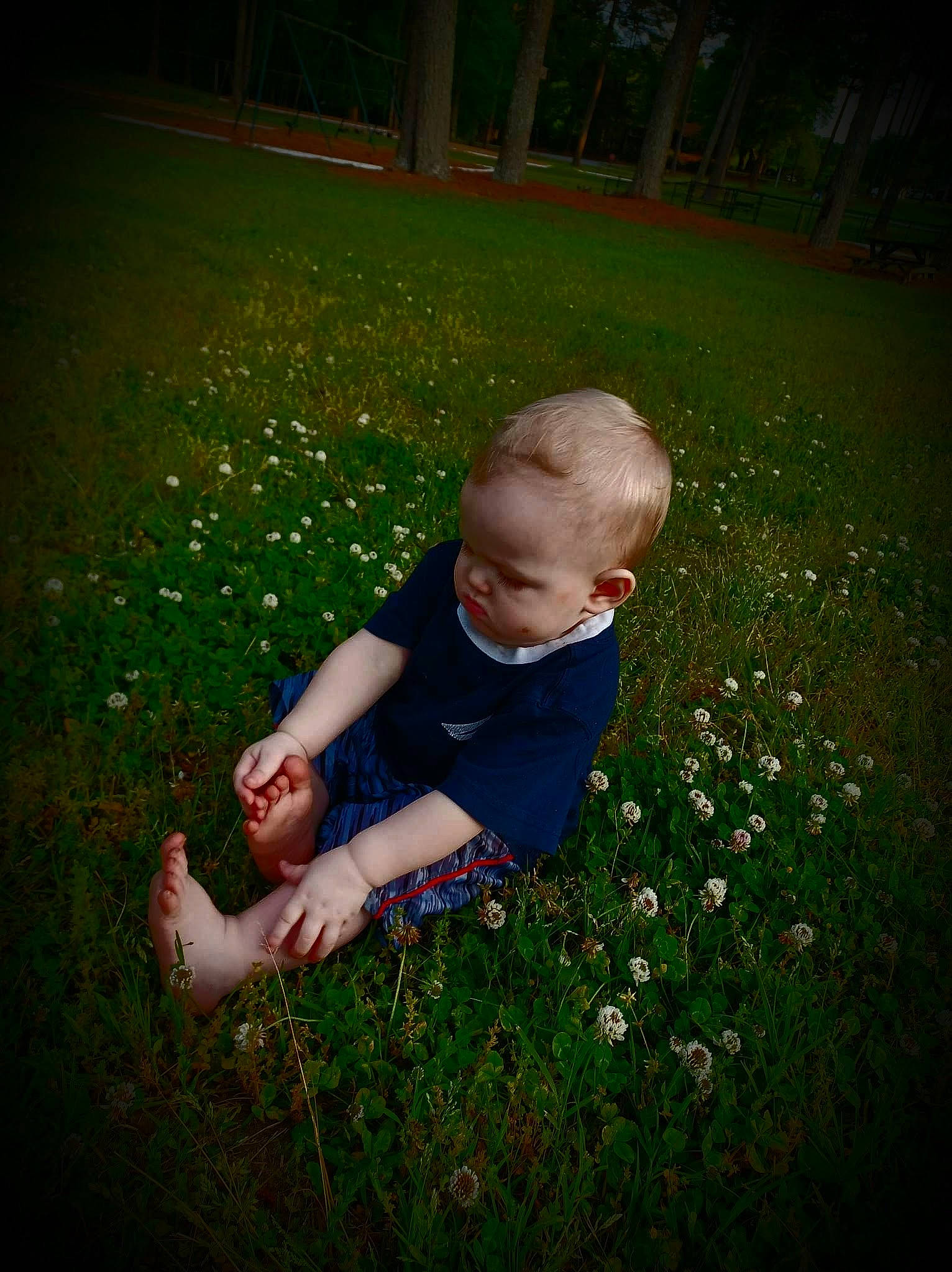 Andrew joined the competition — help win amazing prizes! baby, baby_toddler_clothing, botany, flash_photography, flooring, flower, fun, garden, grass, grass_family, grassland, groundcover, happy, lawn, meadow, people_in_nature, person, plant, shrub, sitting