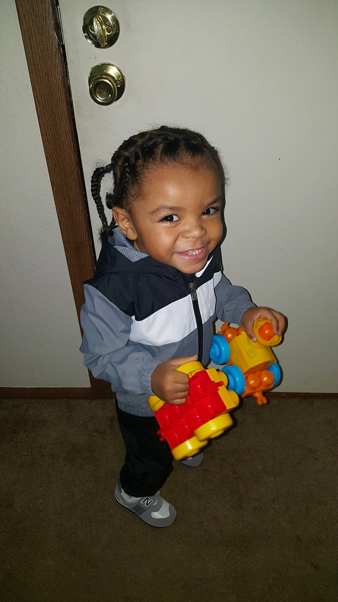 Avi joined the competition — help win amazing prizes! child, joy, person, play, standing, toddler