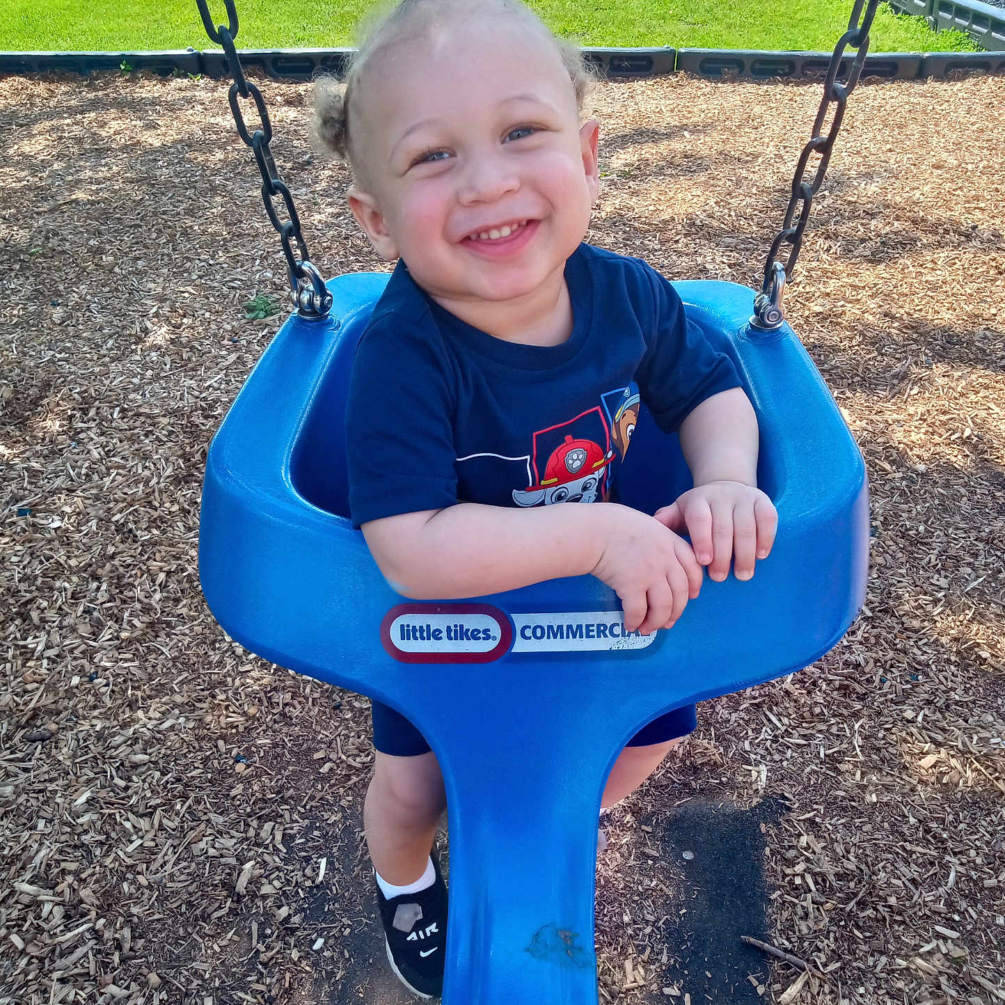 Zayden joined the competition — help win amazing prizes! backyard, boy, child, clothing, face, footwear, grass, head, male, nature, outdoorplayarea, outdoors, park, person, photography, plant, playarea, portrait, shoe, toy