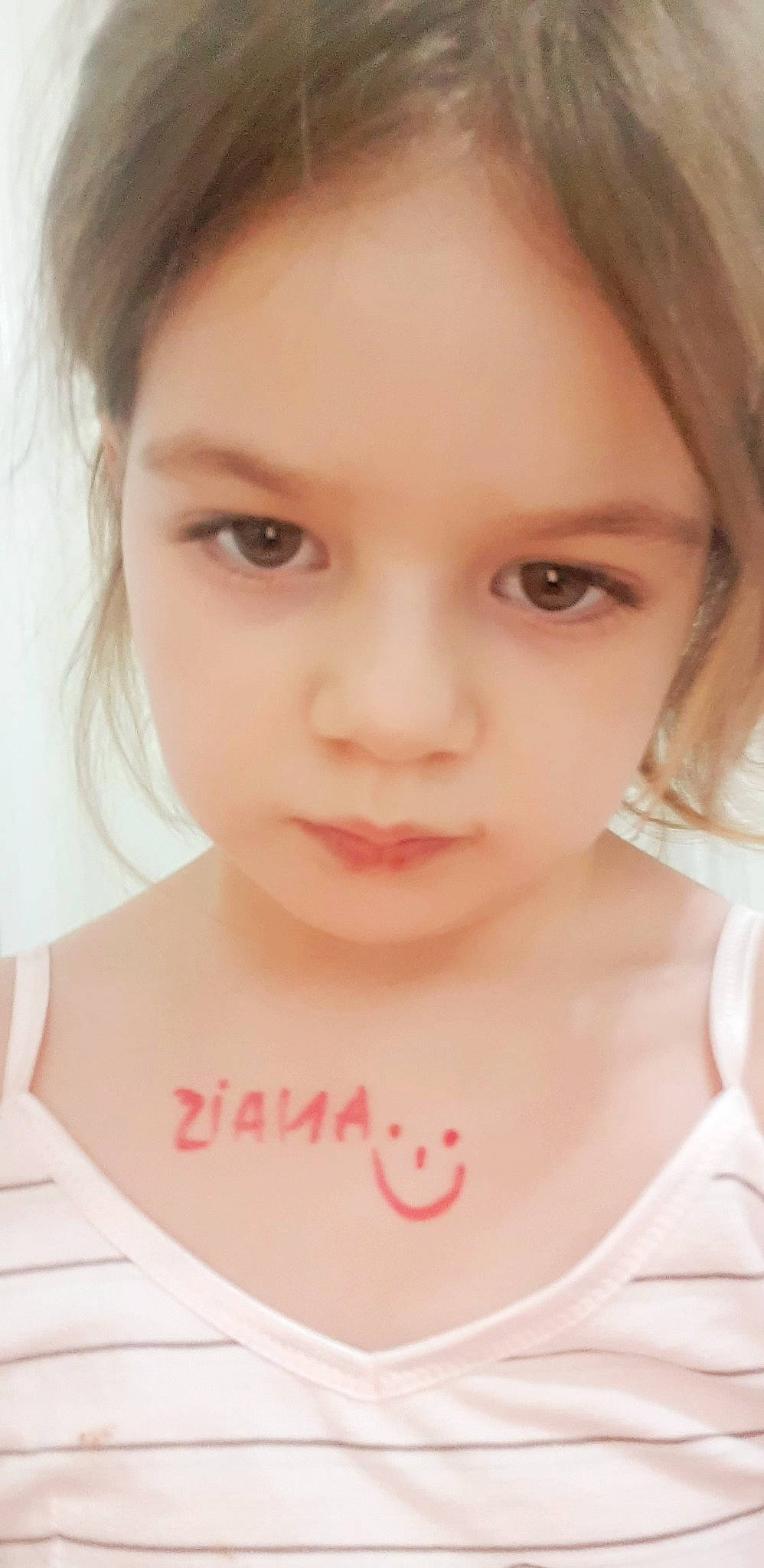 Anais joined the competition — help win amazing prizes! beauty, cheek, child, chin, close_up, eye, eyebrow, eyelash, face, forehead, hair, head, jaw, lip, mouth, neck, nose, person, pink, skin