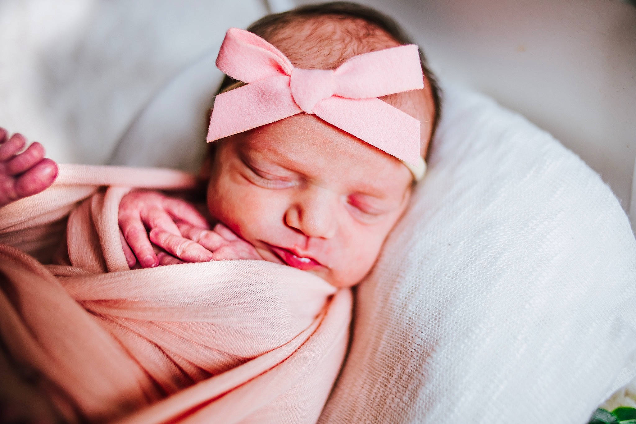 Ellison joined the competition — help win amazing prizes! baby, baby_sleeping, baby_toddler_clothing, cap, cheek, chin, comfort, ear, eye, face, gesture, hand, head, headwear, human_body, lip, mouth, neck, nose, person