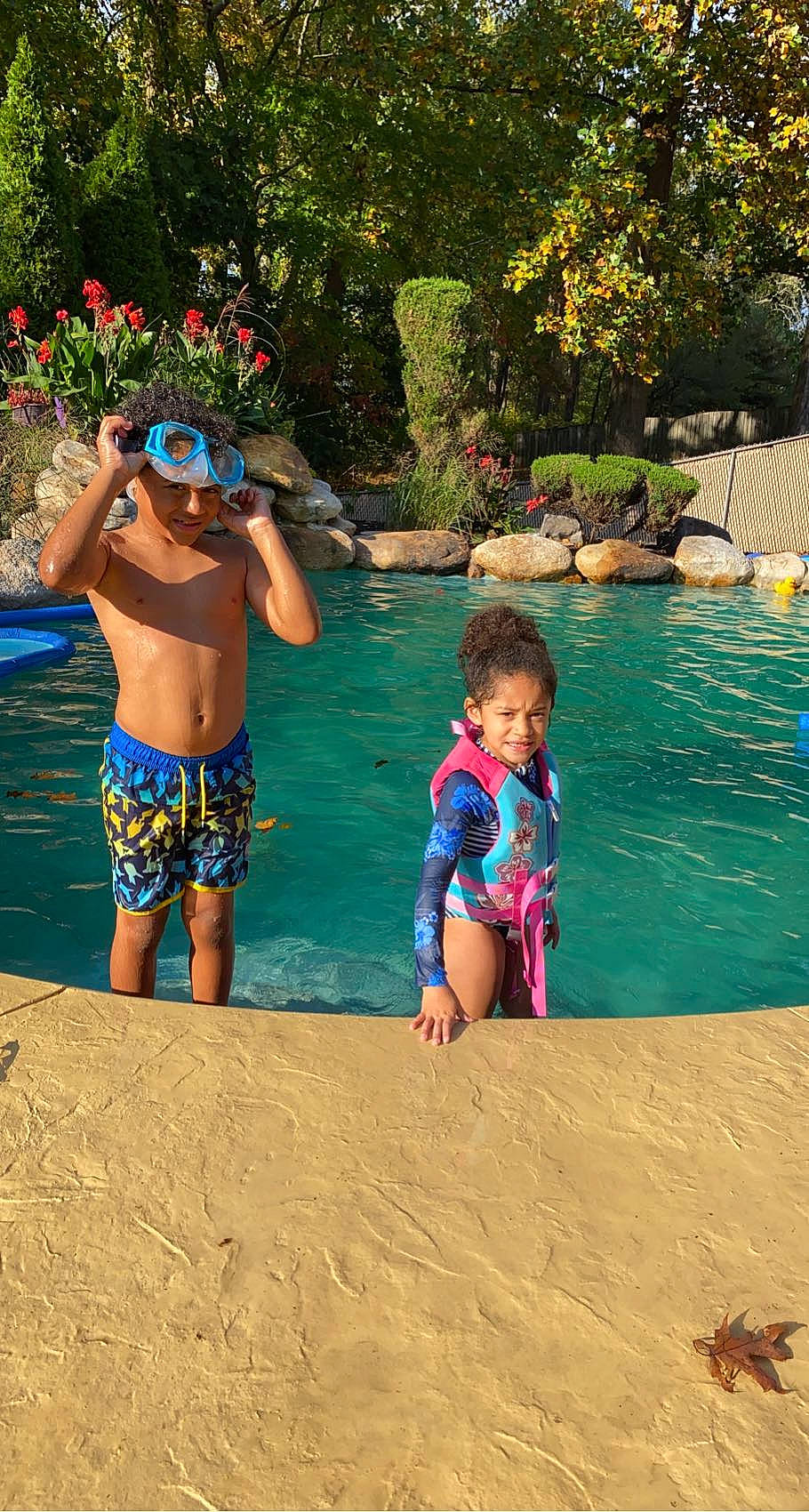 Tre joined the competition — help win amazing prizes! azure, barefoot, chest, child, cool, fun, happy, headwear, joy, landscape, leisure, morning, people_on_beach, person, personal_protective_equipment, recreation, swimming_pool, swimwear, toddler, travel