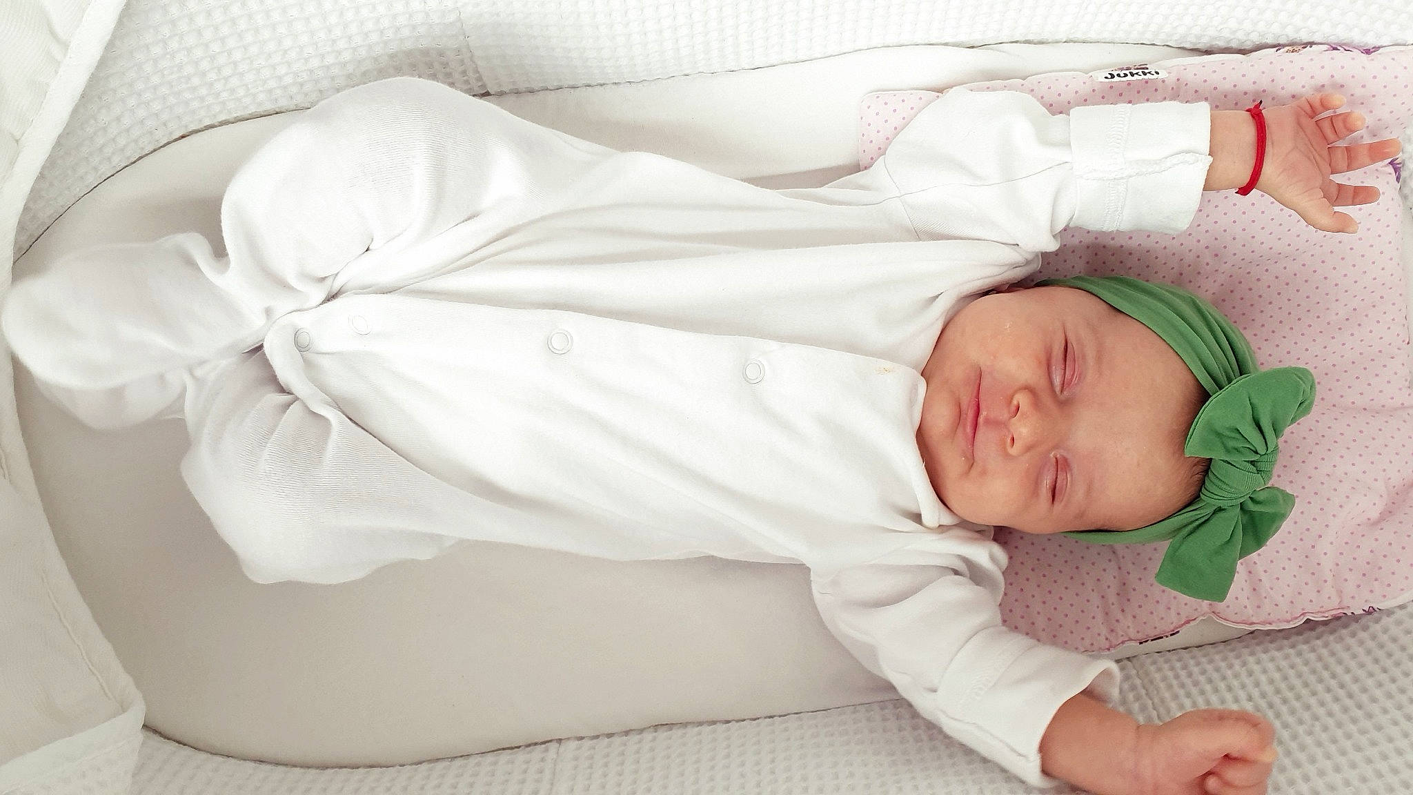 Maya joined the competition — help win amazing prizes! baby, baby_sleeping, bedtime, child, comfort, linens, nap, person, product, room, sleep, toddler