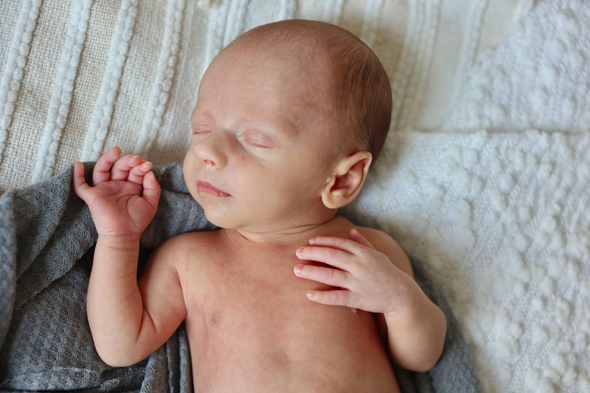 Rowen joined the competition — help win amazing prizes! baby, baby_toddler_clothing, cheek, chest, dress, ear, eye, eyebrow, eyelash, flash_photography, gesture, happy, iris, lip, mouth, neck, nose, person, skin, stomach