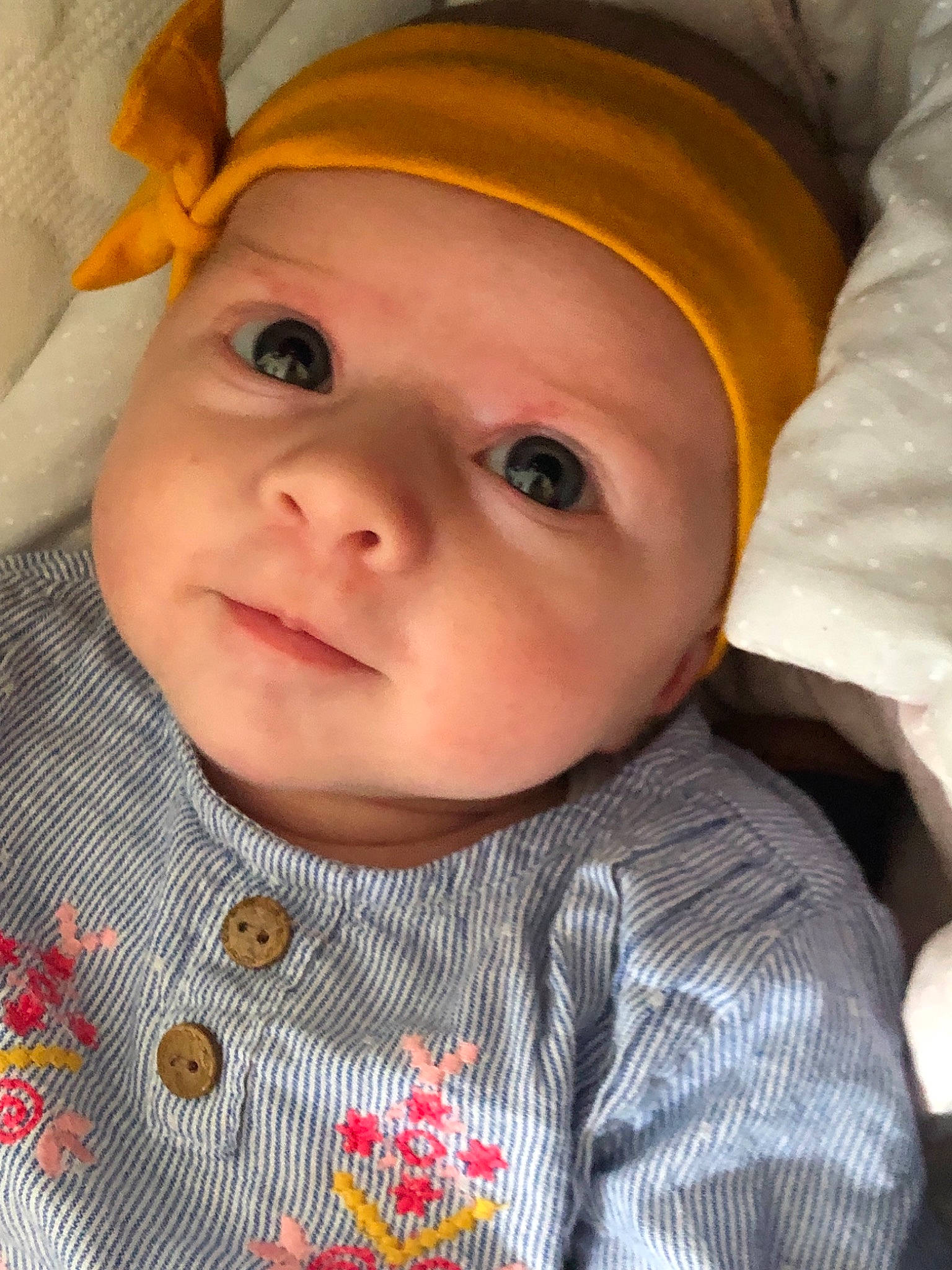 Margaux a rejoint le concours — aidez-le/la à gagner de superbes lots ! baby, cheek, child, eye, face, head, lip, nose, person, skin, toddler