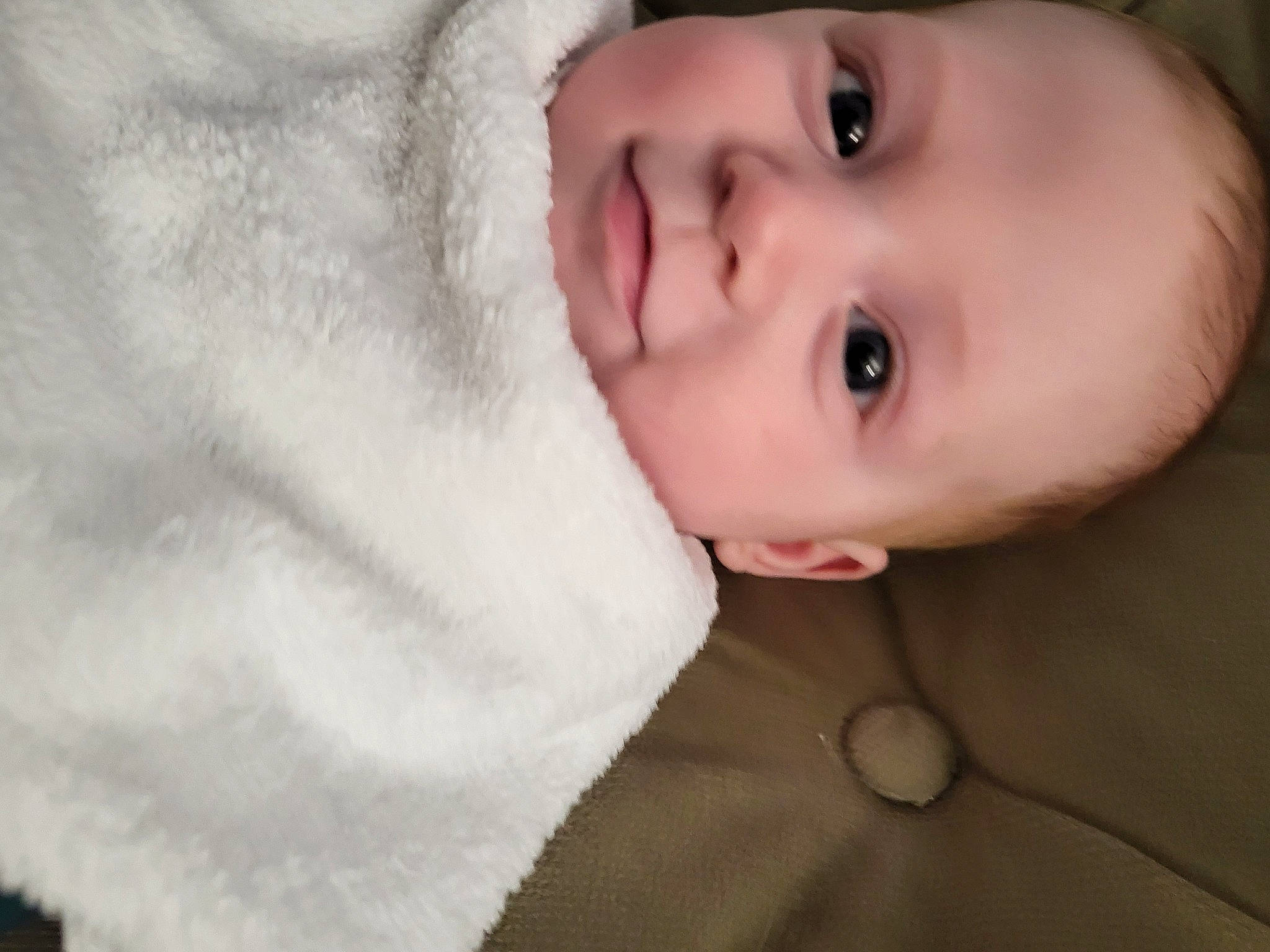 Desmond joined the competition — help win amazing prizes! baby, baby_toddler_clothing, cheek, child, comfort, eye, eyebrow, eyelash, flash_photography, fur, happy, iris, lip, no_expression, nose, person, portrait_photography, skin, sleeve, smile