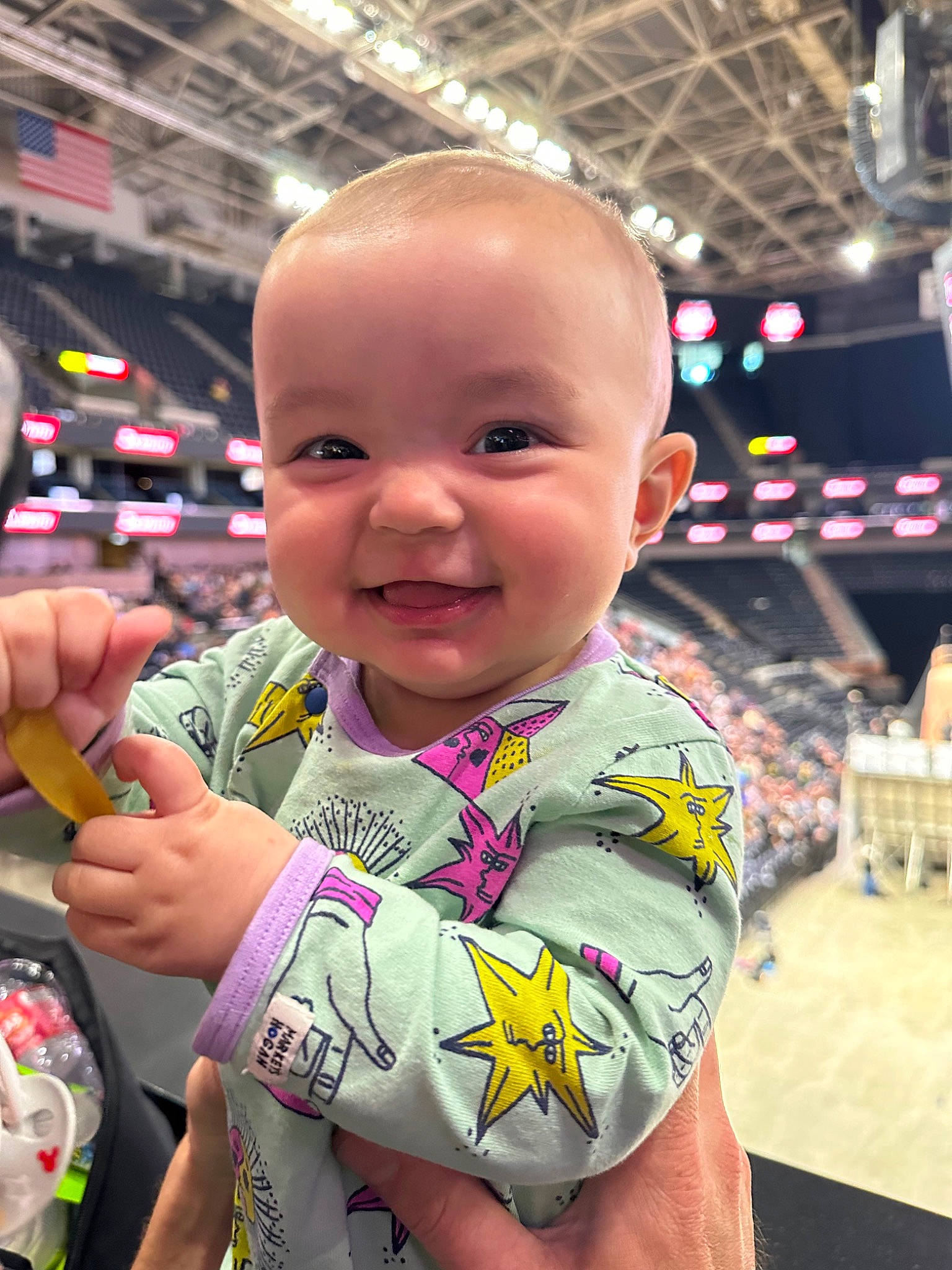 Melrose joined the competition — help win amazing prizes! baby, baby_toddler_clothing, cheek, child, event, finger, fun, gesture, hairstyle, happy, iris, joy, leisure, person, recreation, skin, sleeve, smile, t_shirt, thumb