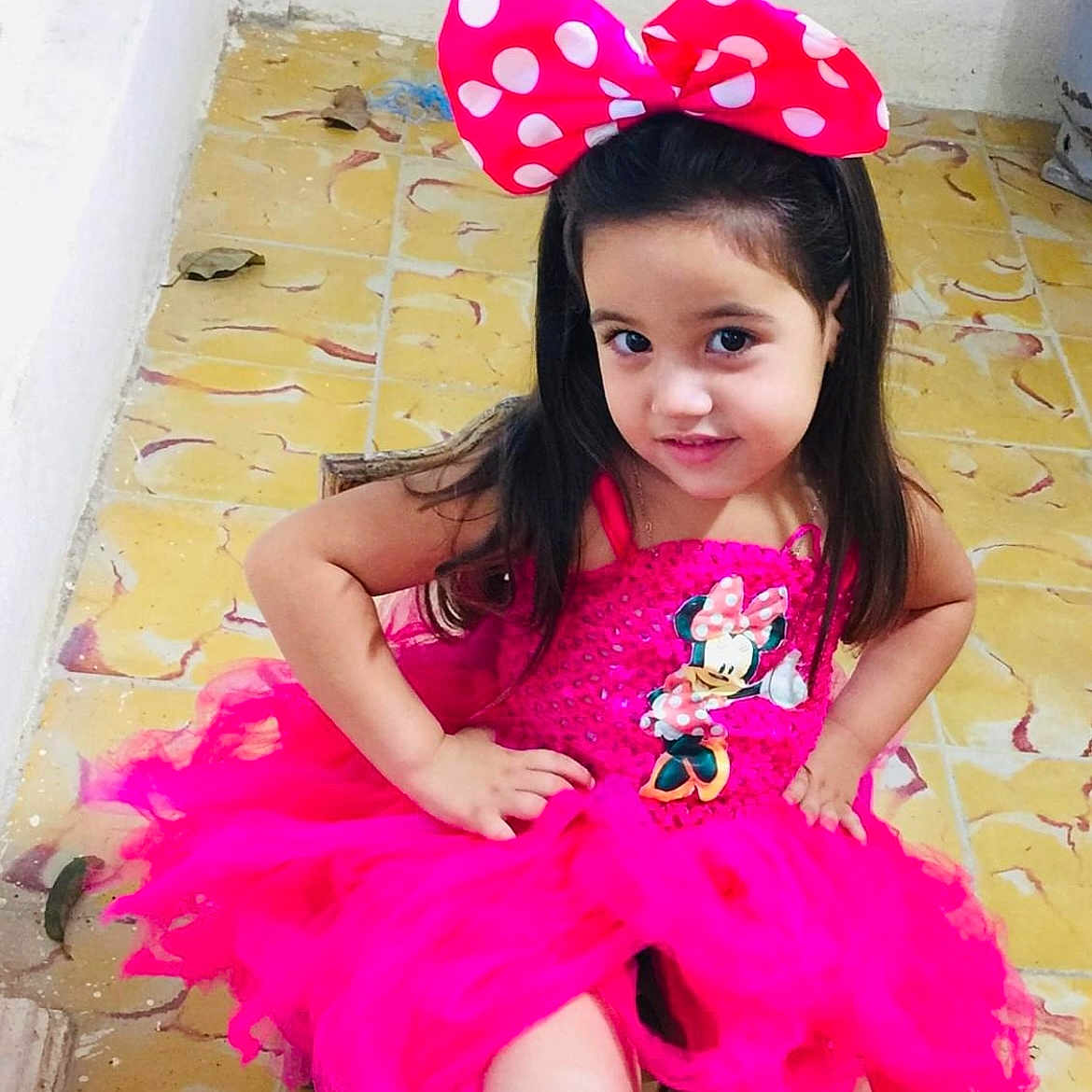 Alish Sofia is registered to the contest to win money with this photo: accessories, child, clothing, costume, dress, face, female, flower, footwear, girl, head, person, petal, photography, plant, portrait, purple, sandal, shoe, skirt